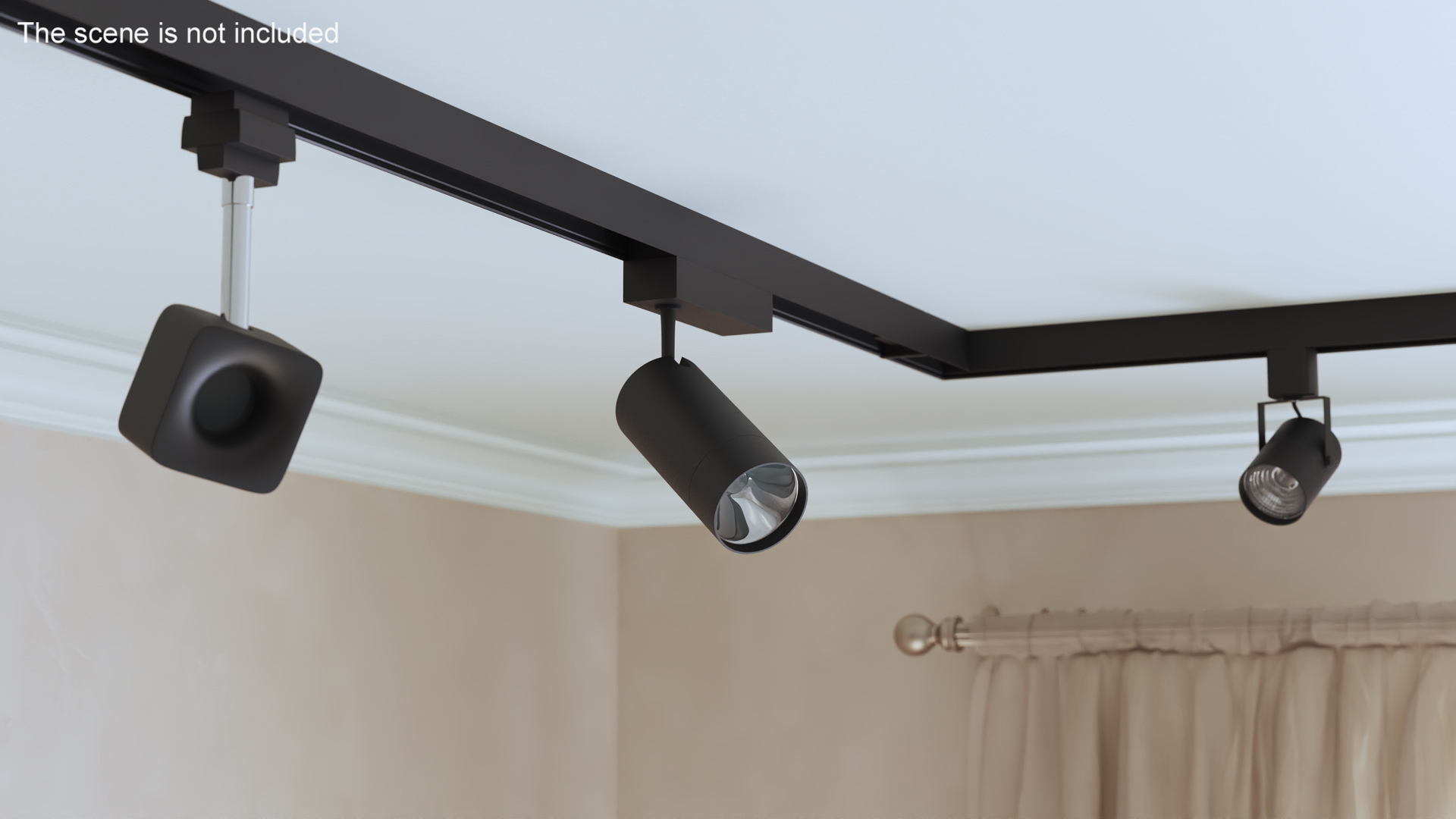 LED Track Light System Full 3D