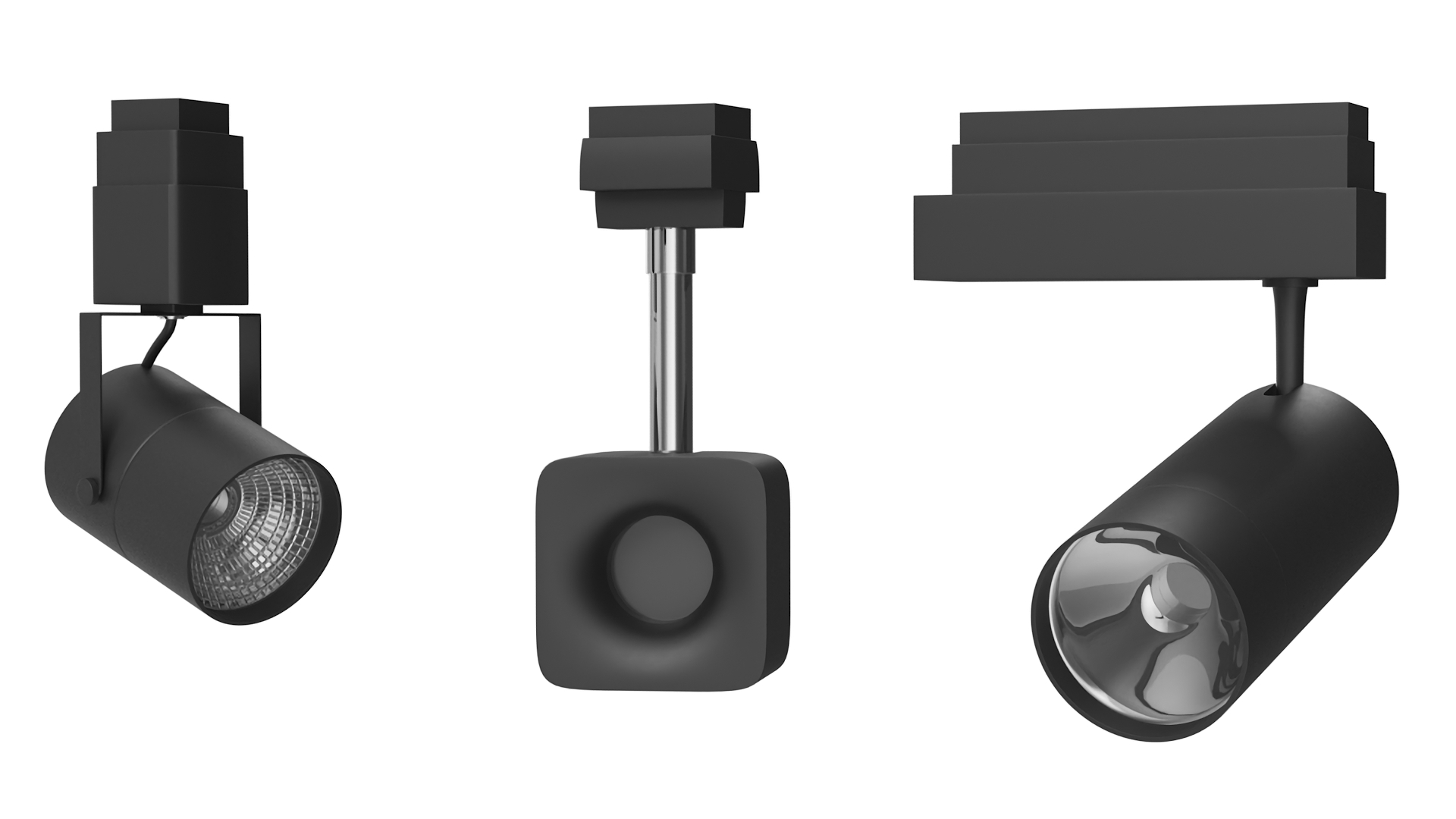 LED Track Light System Full 3D