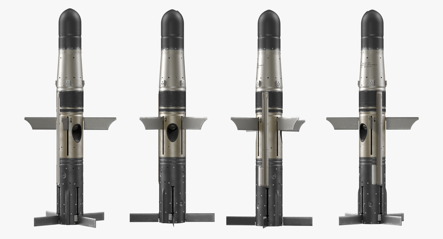 BGM 71a TOW Missile 3D model