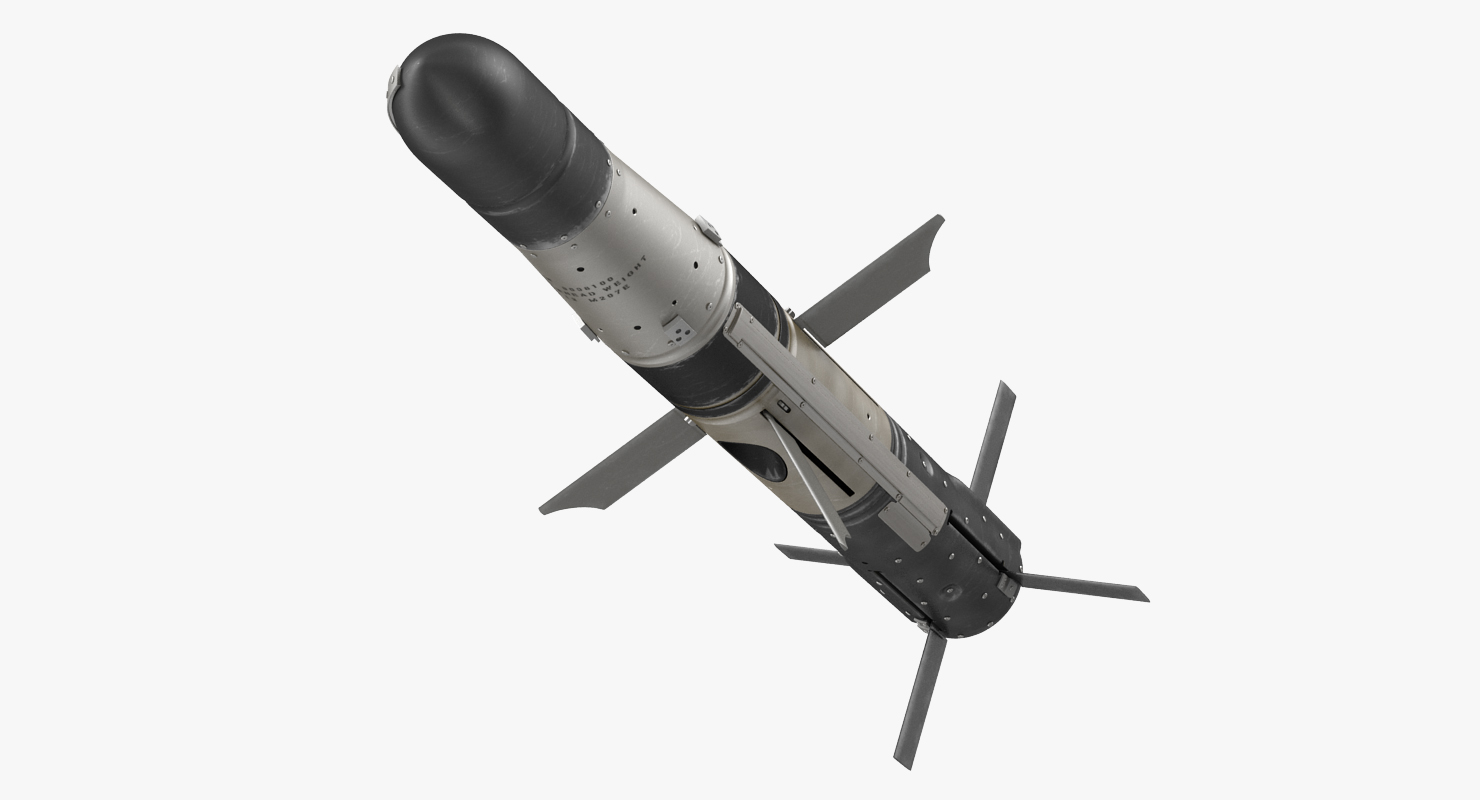 BGM 71a TOW Missile 3D model