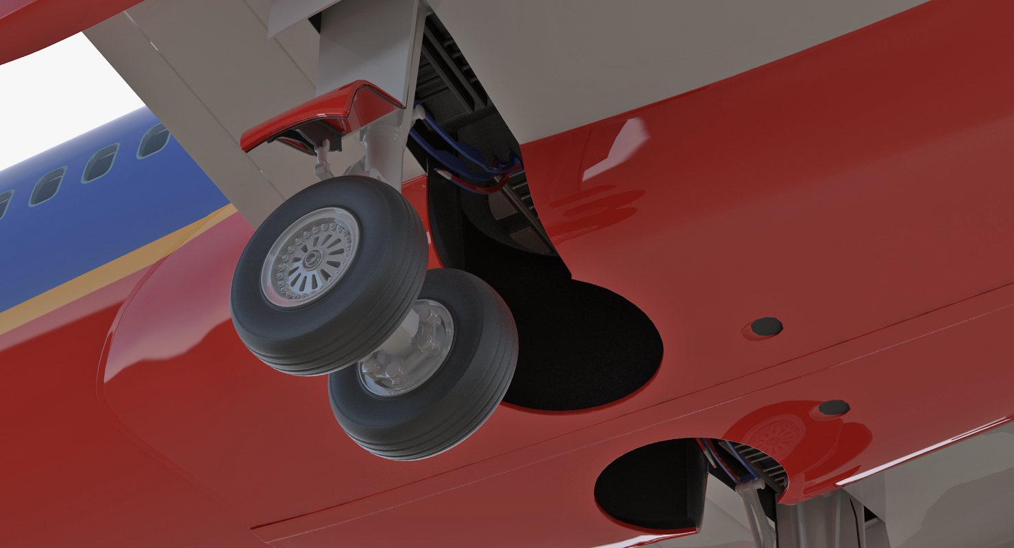 3D Boeing 737 900 Southwest Airlines model