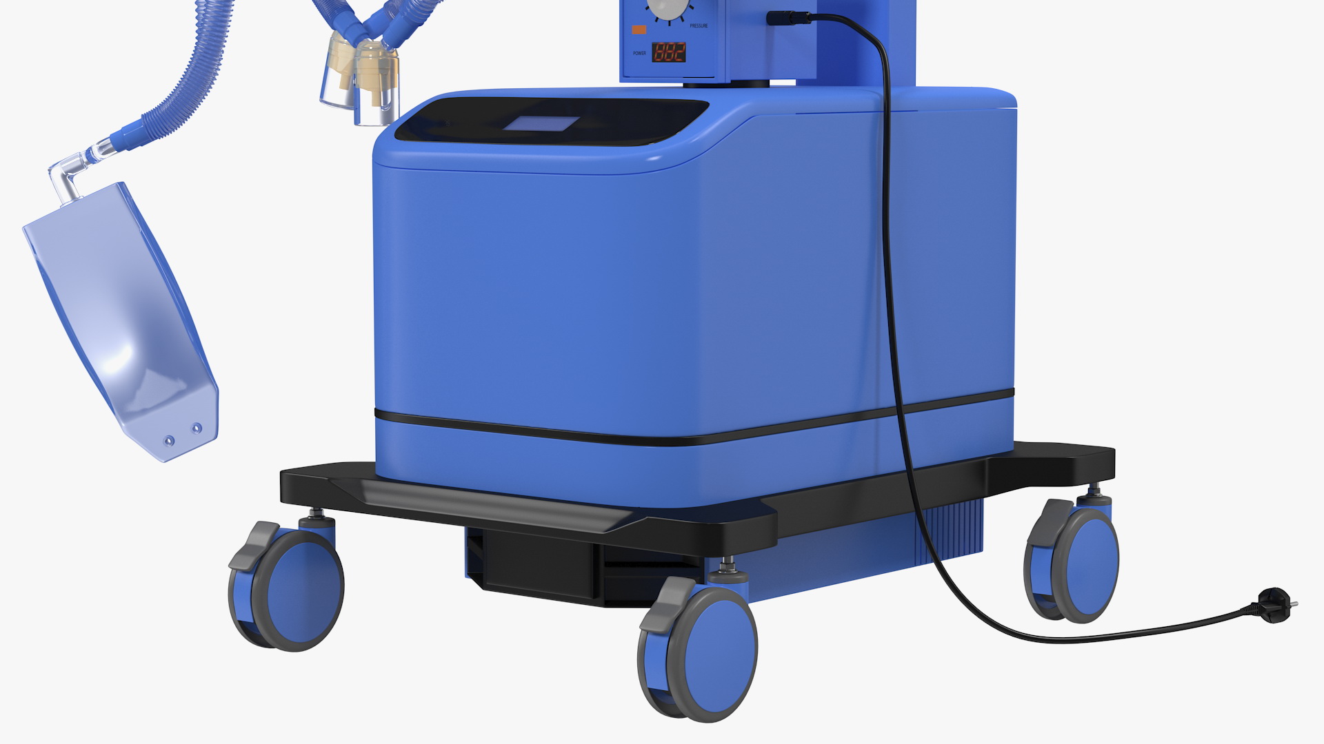 3D model ICU Ventilator Machine Generic
