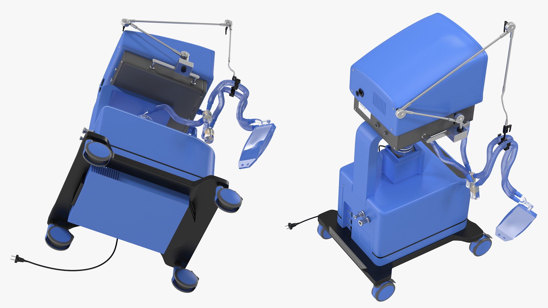 3D model ICU Ventilator Machine Generic
