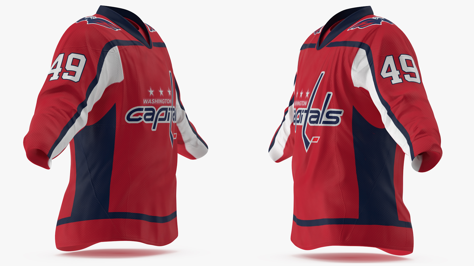 3D Jersey Washington Capitals