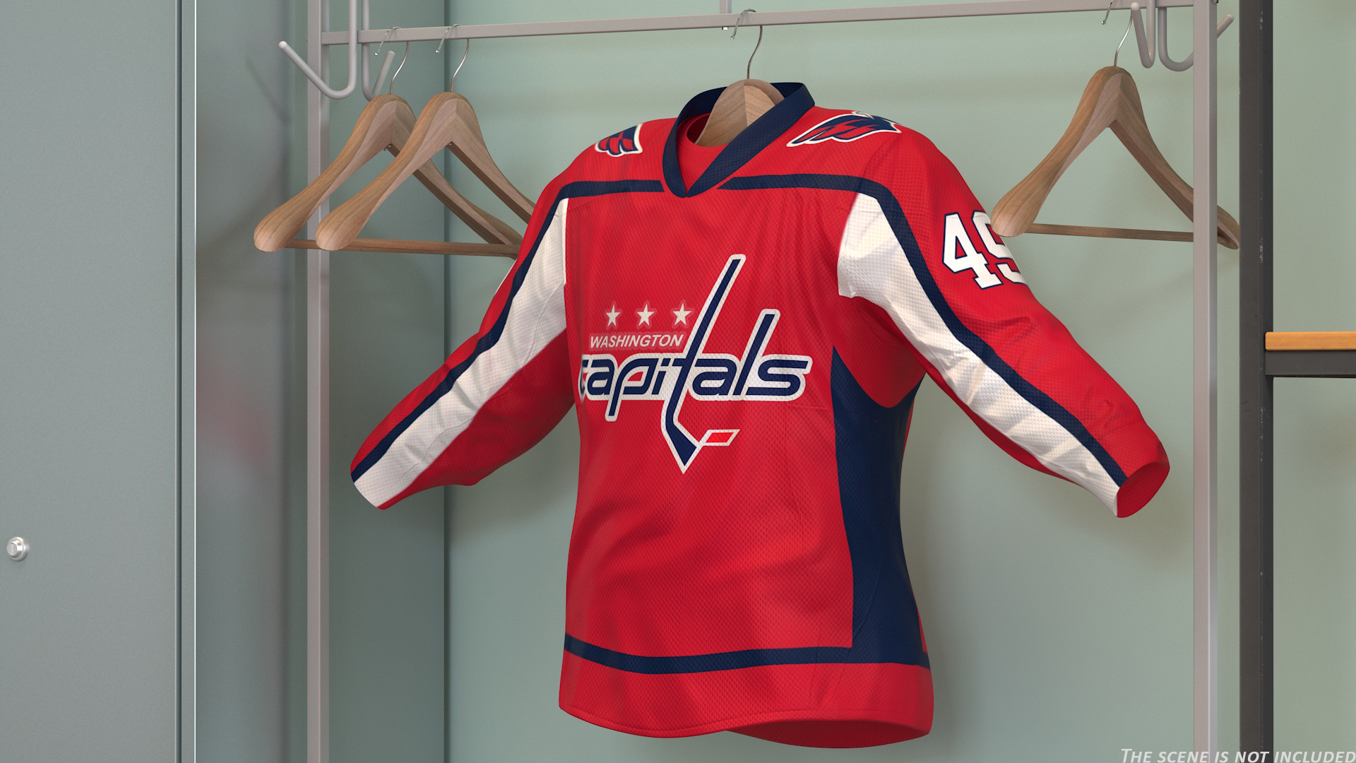 3D Jersey Washington Capitals