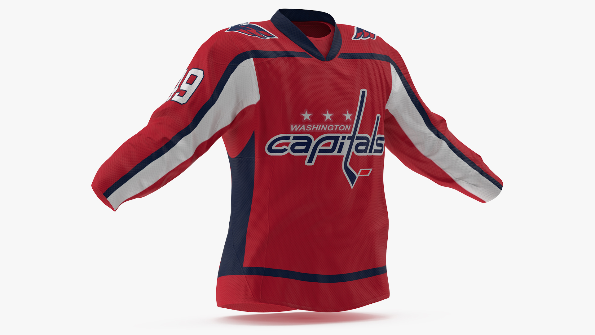 3D Jersey Washington Capitals