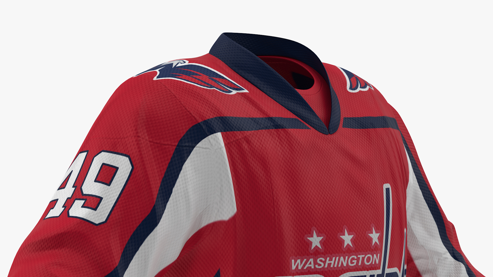 3D Jersey Washington Capitals