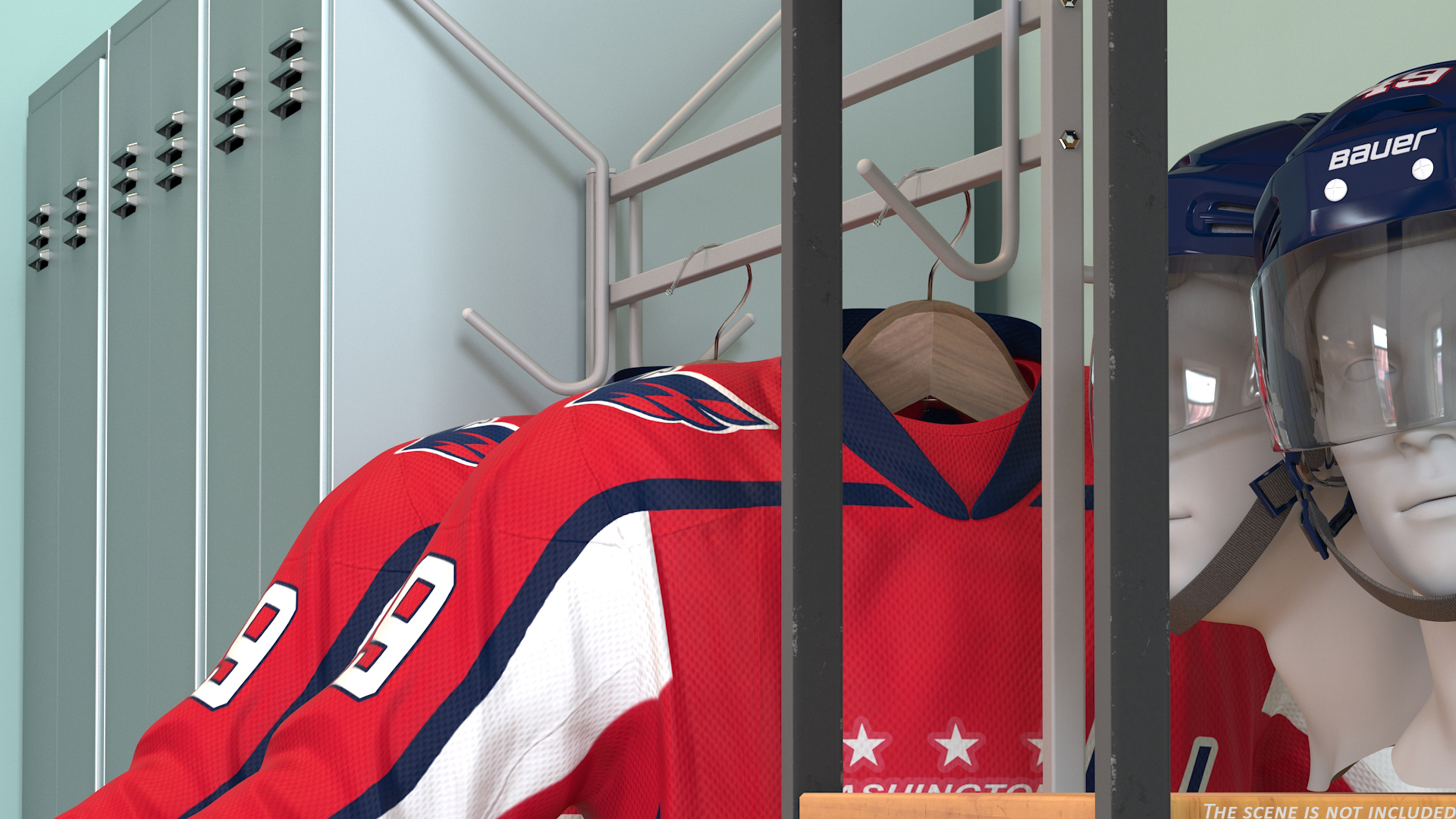 3D Jersey Washington Capitals