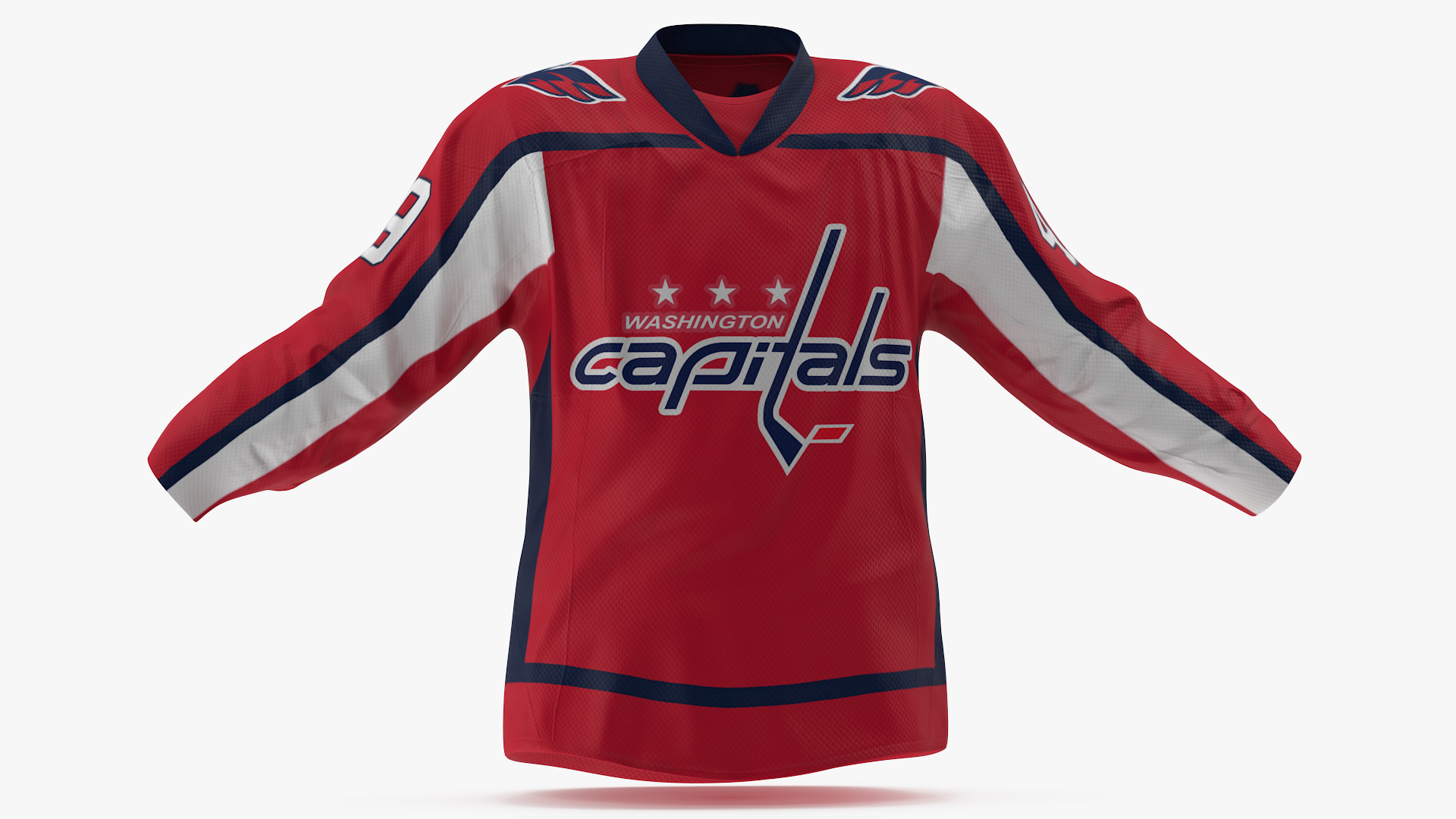 3D Jersey Washington Capitals