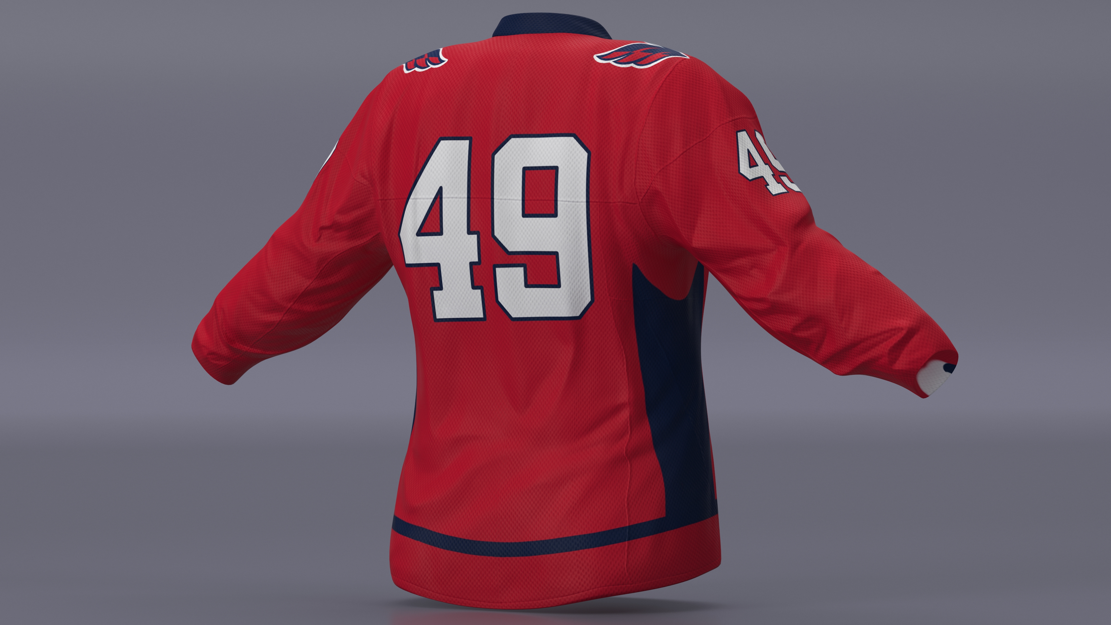 3D Jersey Washington Capitals