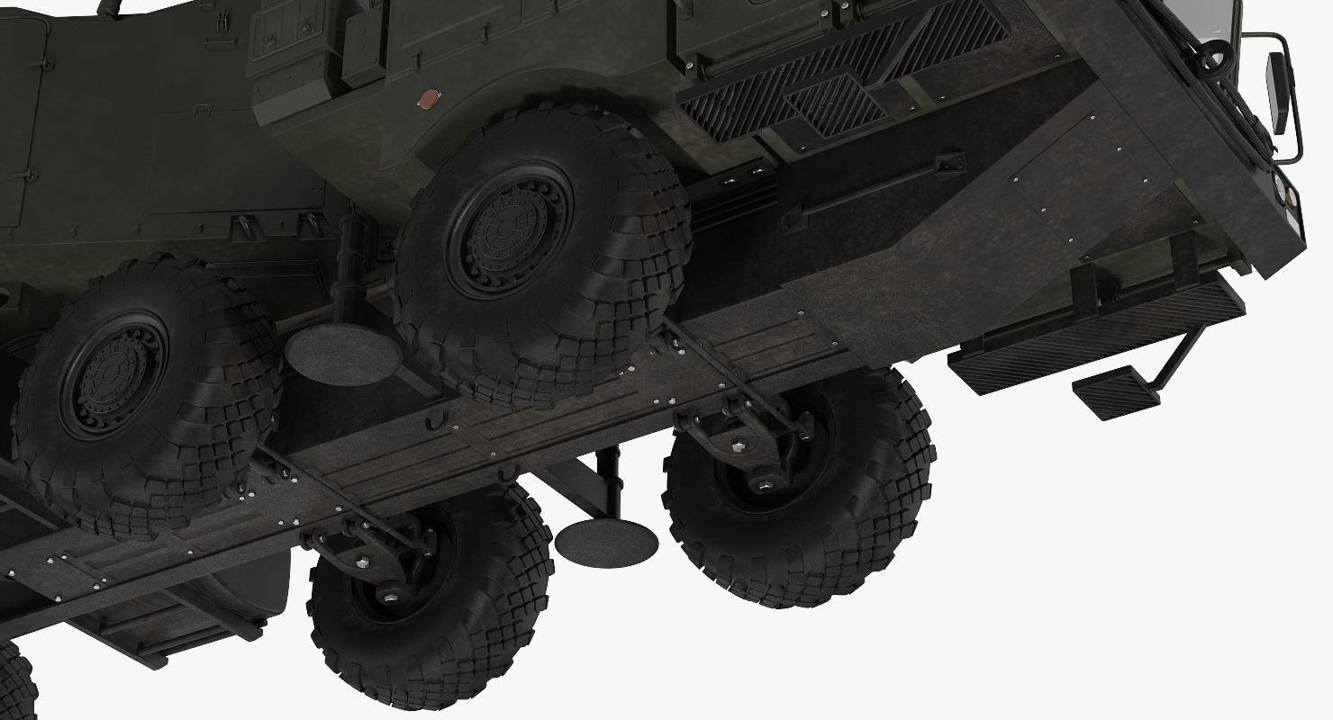 Multi Functional Radar 92n2e for S 400 Battle Position 3D model