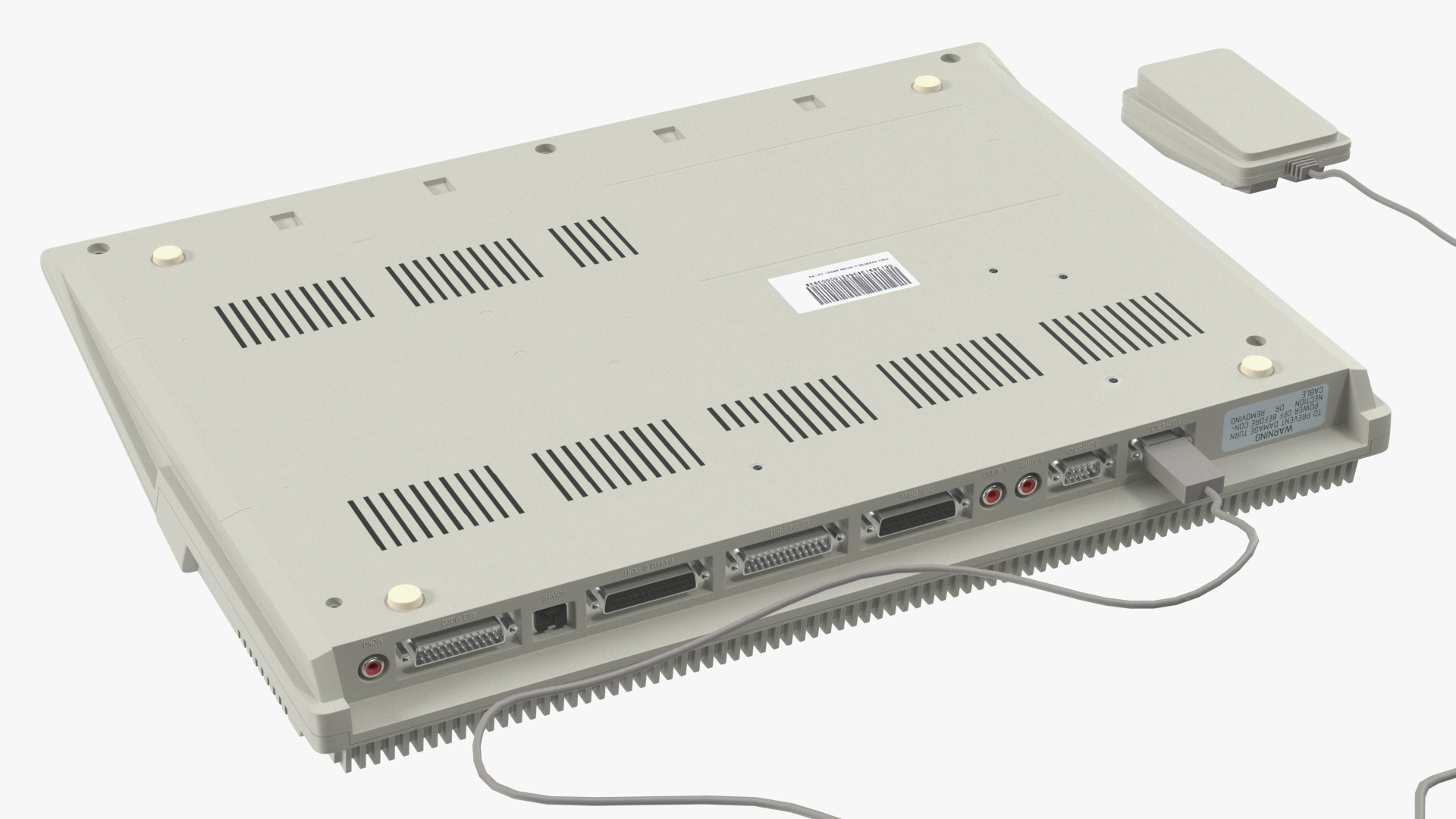 Home Computer Commodore Amiga 500 Keyboard 3D
