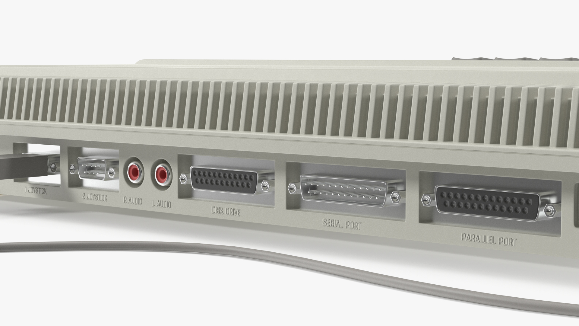 Home Computer Commodore Amiga 500 Keyboard 3D