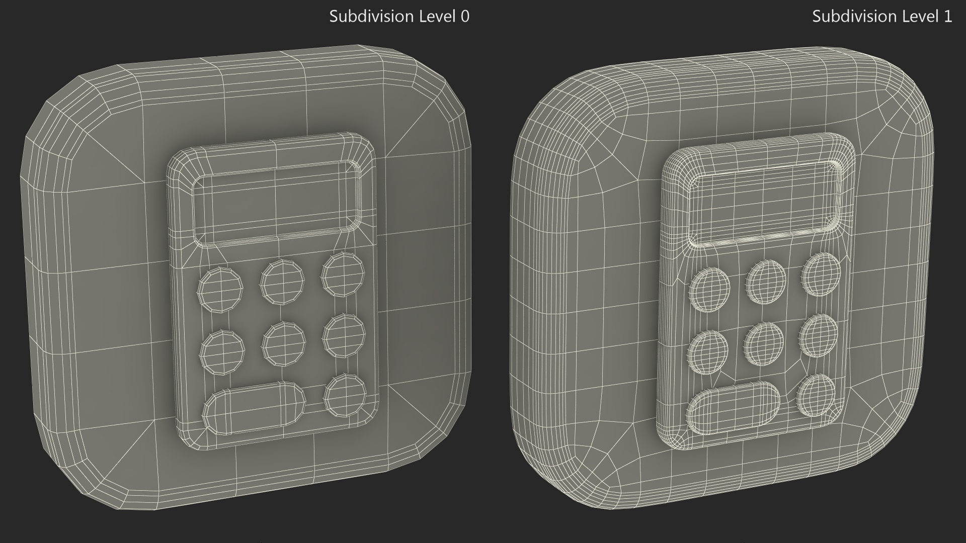 3D iPhone iOS Calculator Icon