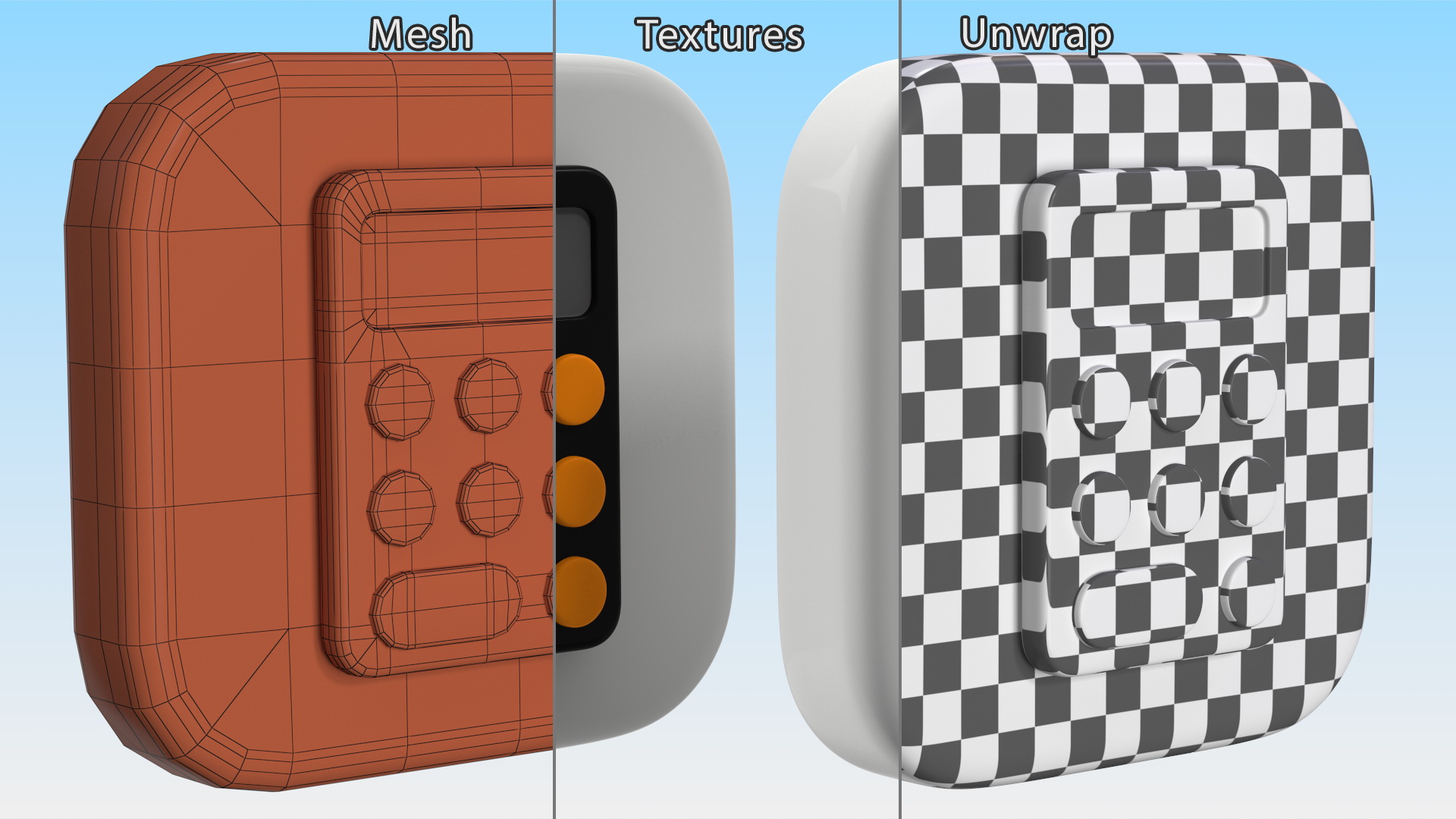 3D iPhone iOS Calculator Icon