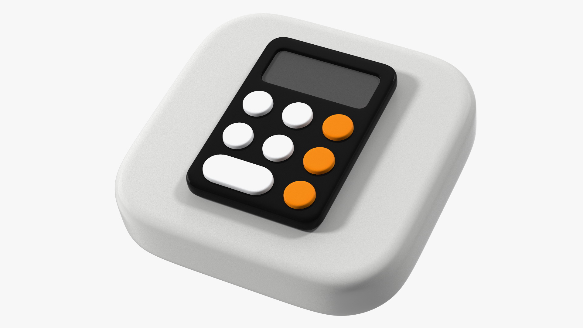 3D iPhone iOS Calculator Icon