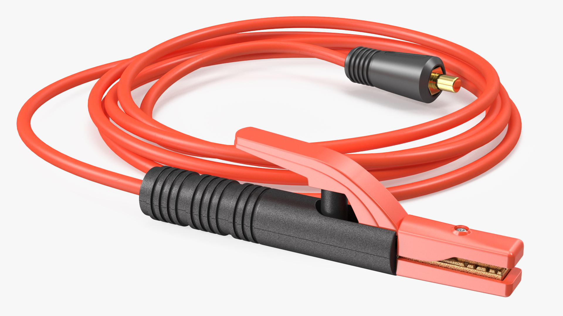 3D model Welding Electrode Holder 300A with Cable