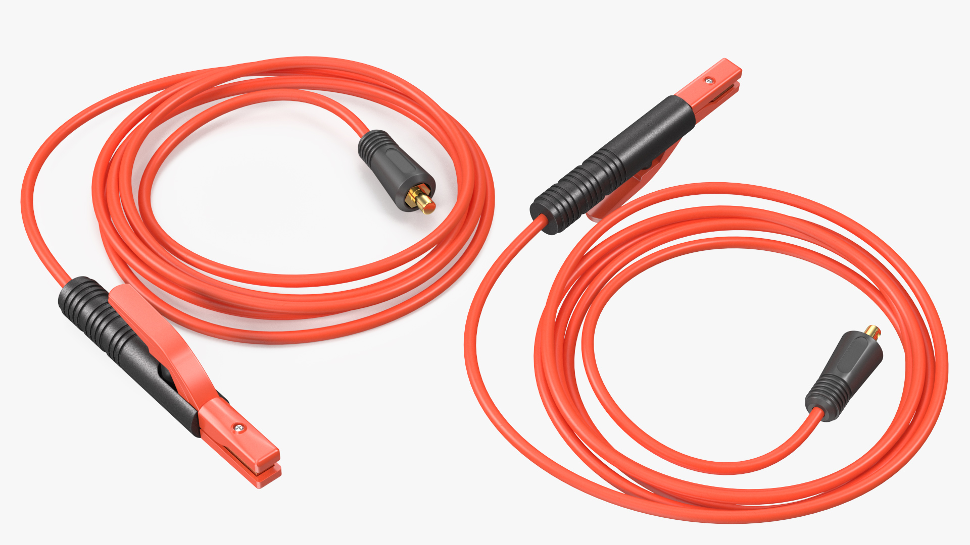 3D model Welding Electrode Holder 300A with Cable