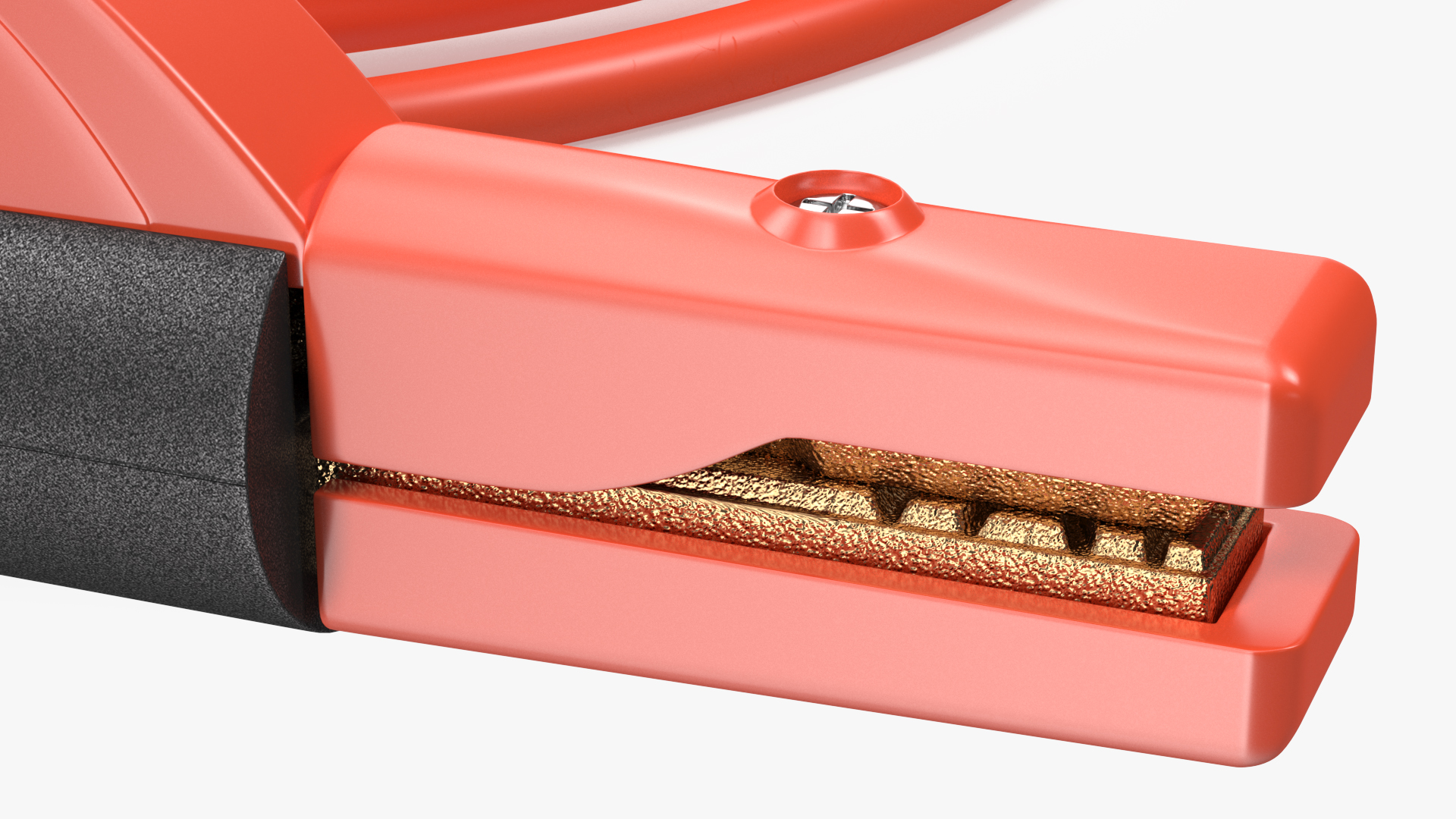 3D model Welding Electrode Holder 300A with Cable