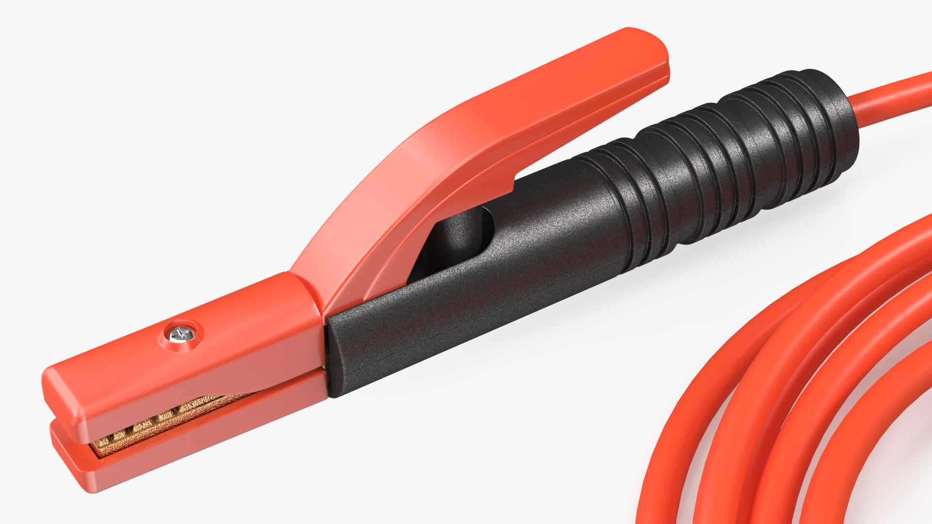 3D model Welding Electrode Holder 300A with Cable