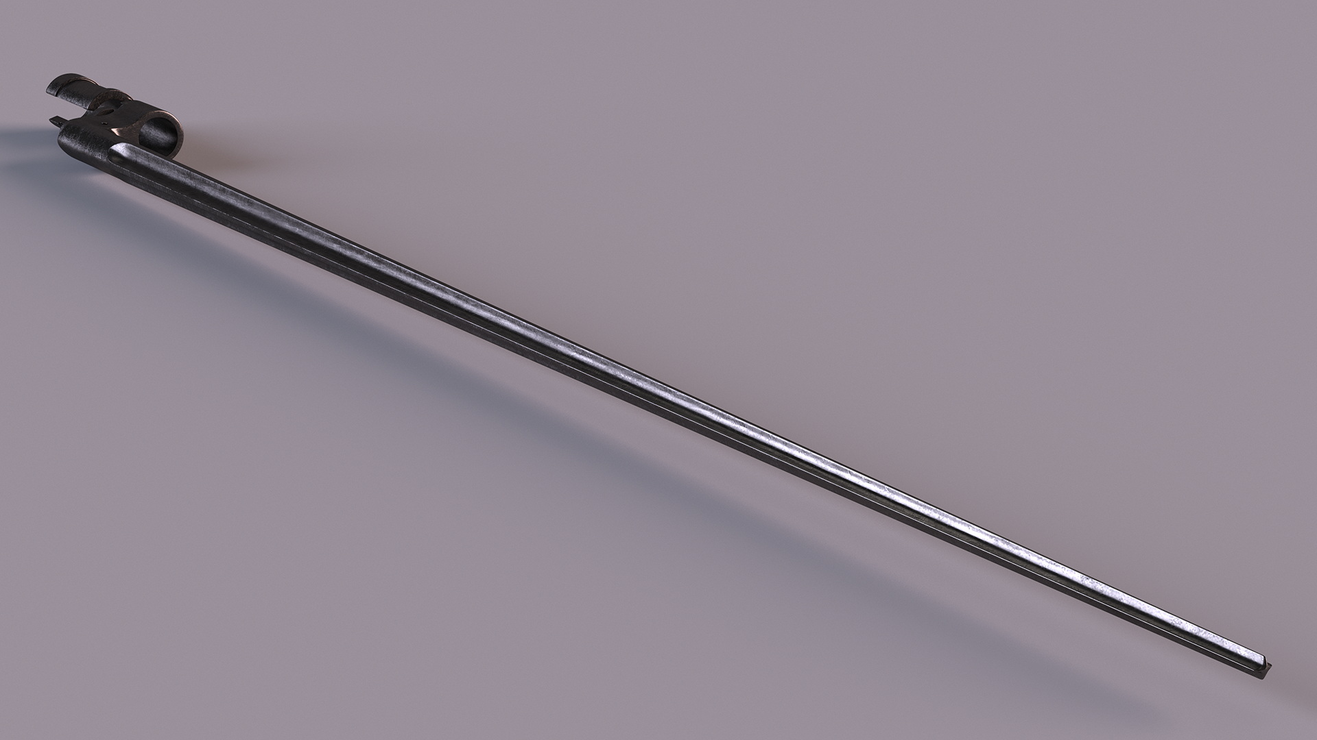 3D model Soviet Bayonet Blade