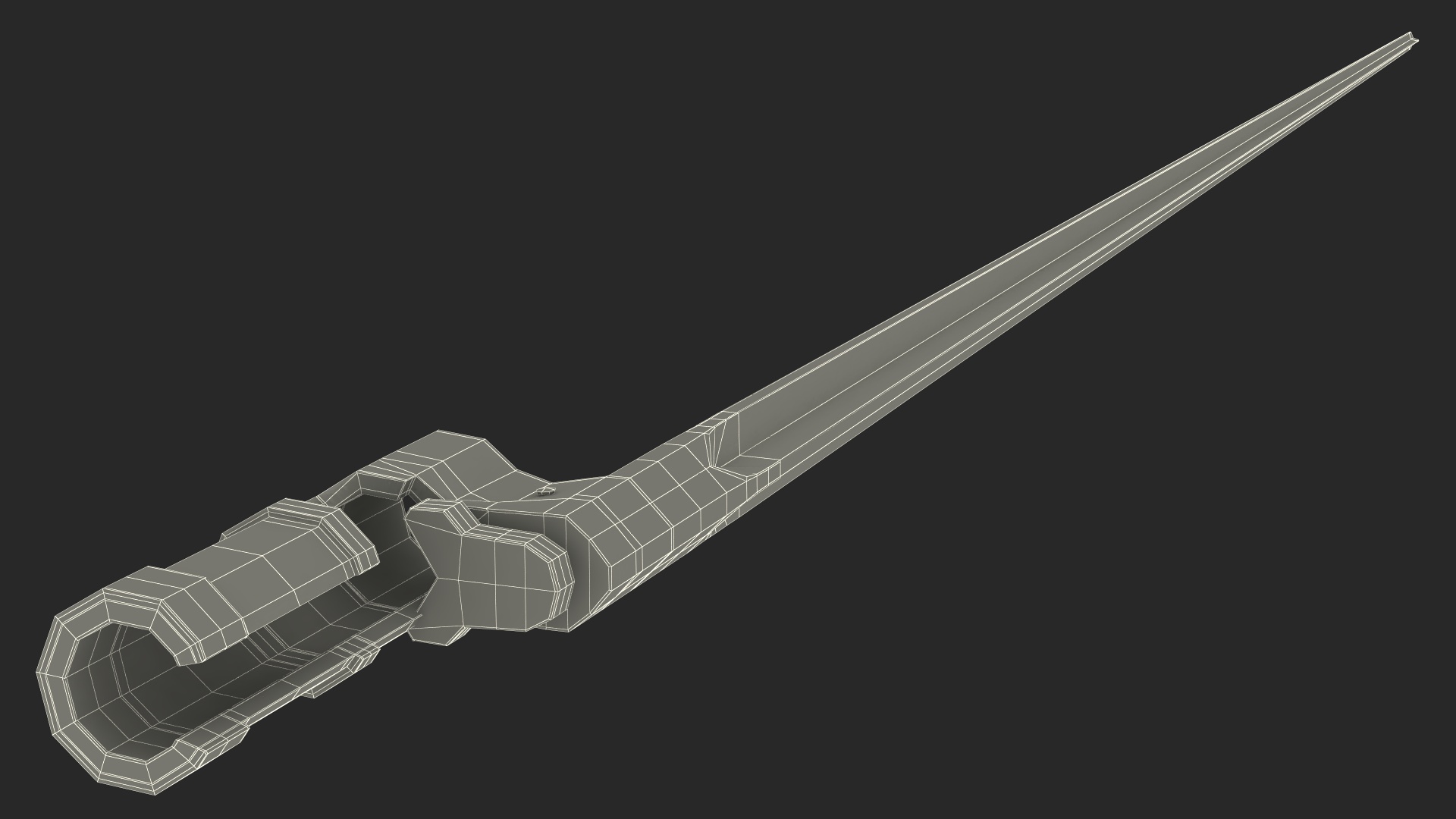 3D model Soviet Bayonet Blade