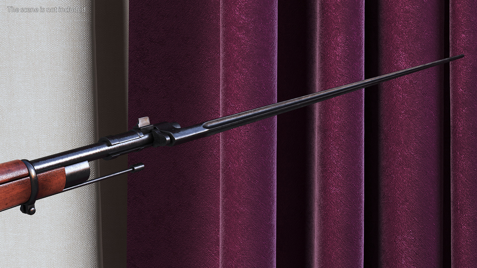 3D model Soviet Bayonet Blade