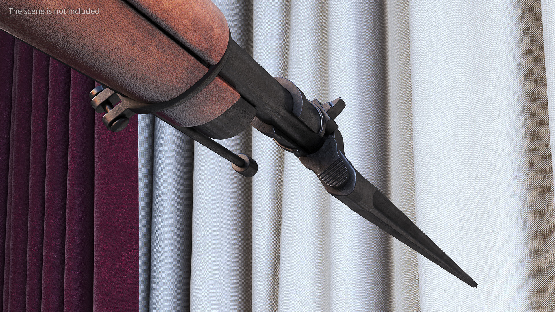 3D model Soviet Bayonet Blade