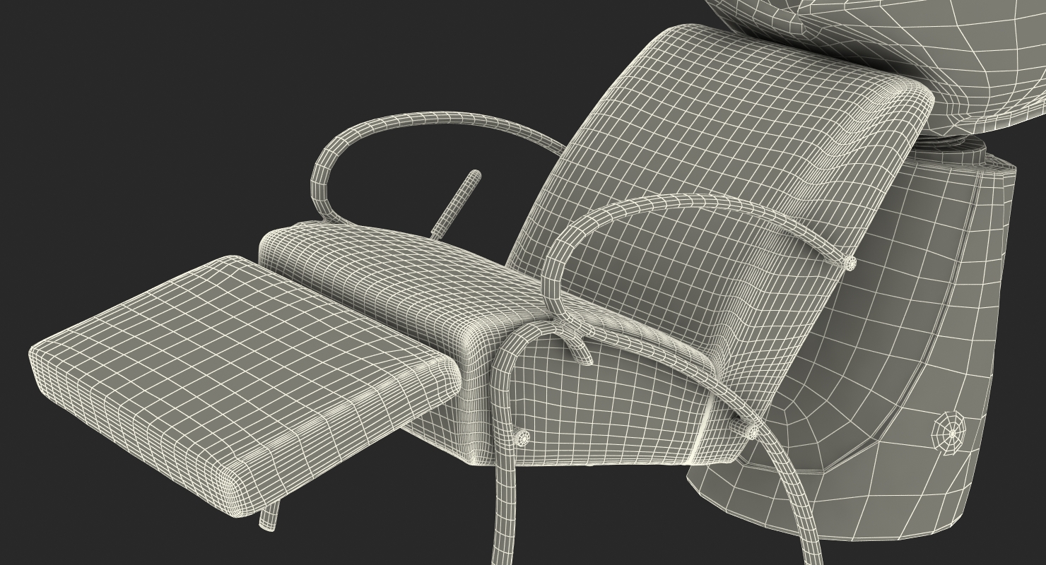 3D Ceramic Shampoo Bowl and Salon Chair