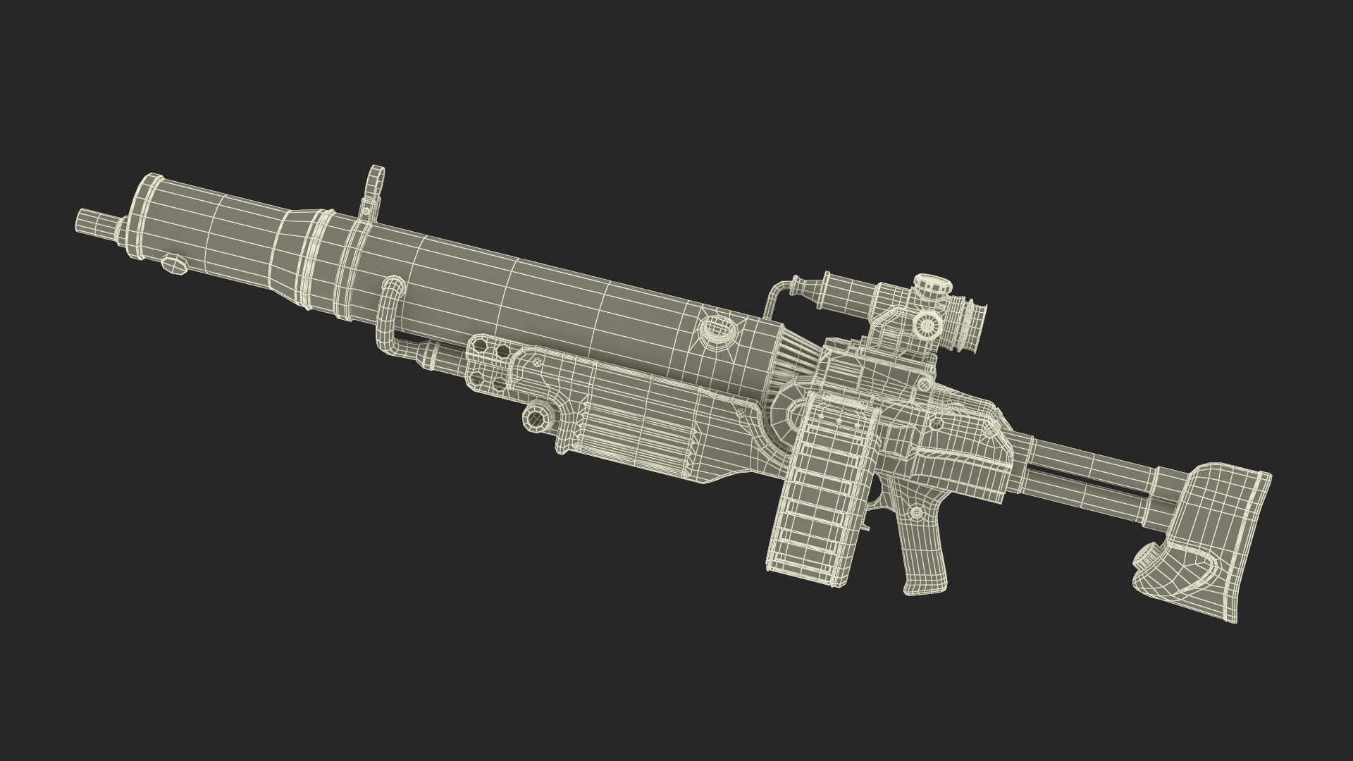 3D T 60 Power Armor Fallout with Rifle Rigged for Cinema 4D