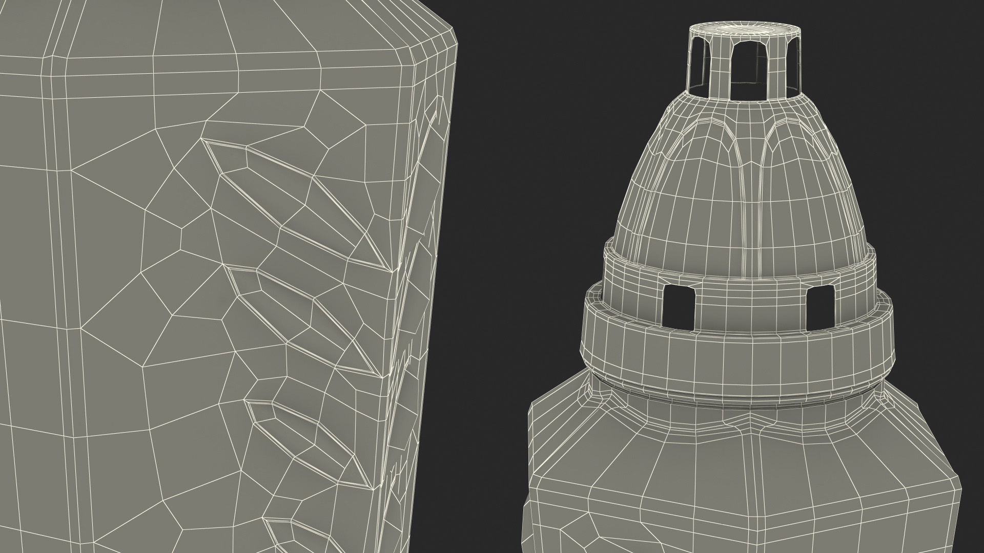Taultic Lights Cemetery Memorial Candle 3D model
