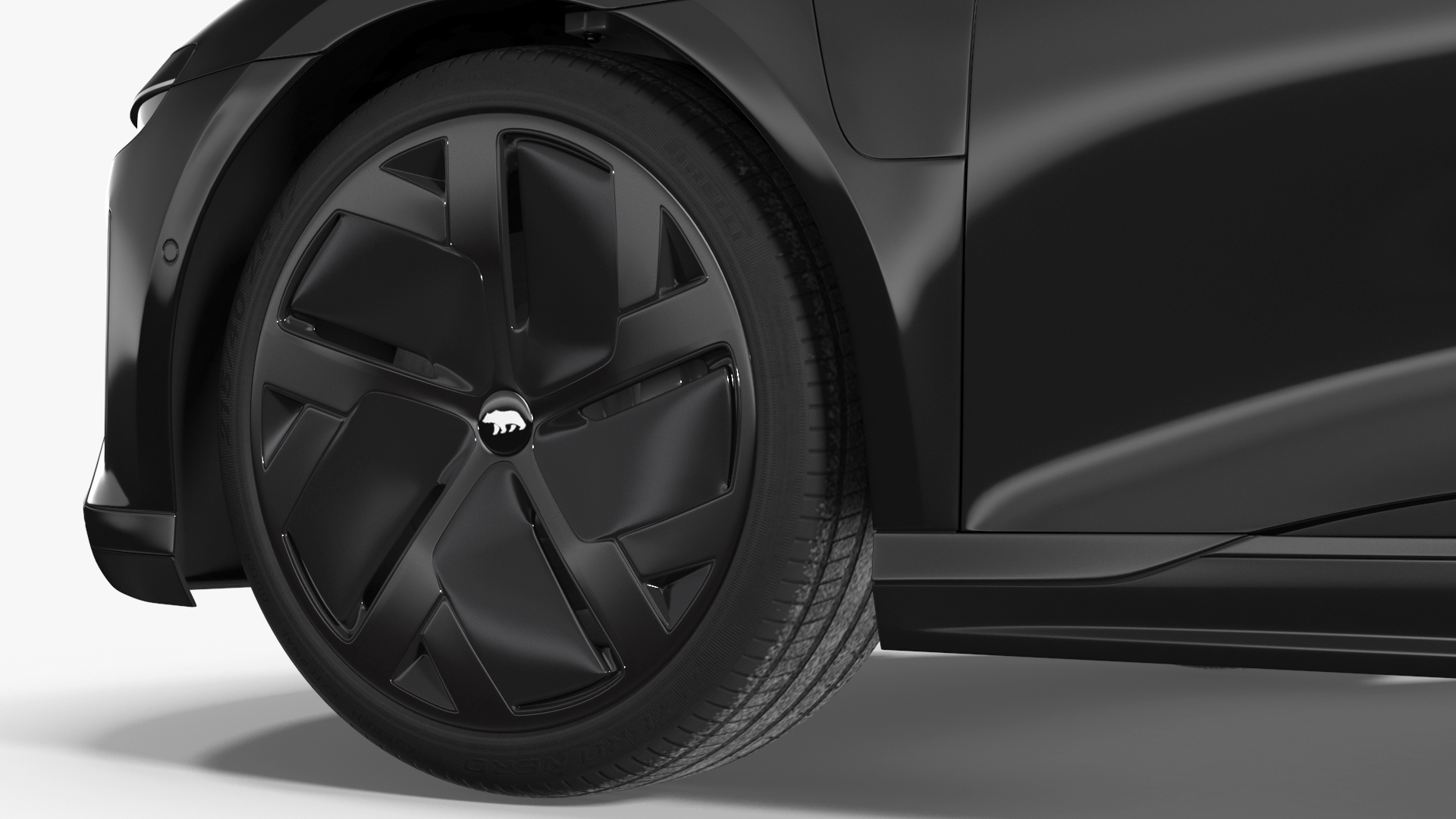 Lucid Air Electric Luxury Sedan Black 3D