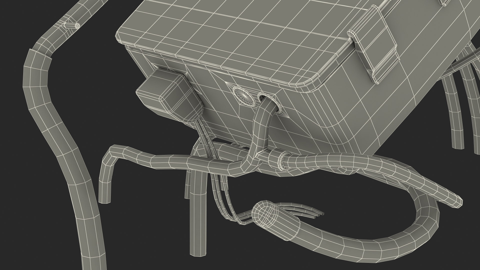 3D Heart in Organ Care Box model