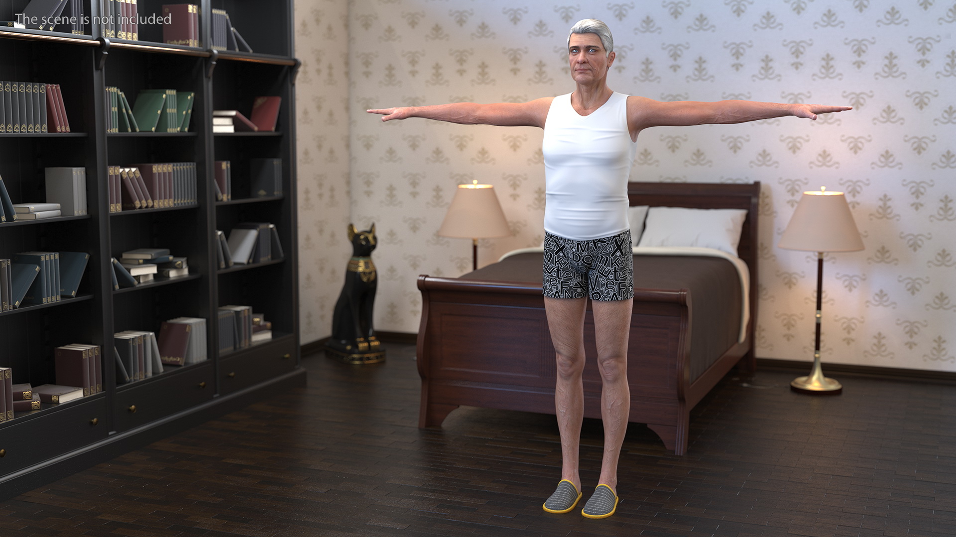 Men Underwear Set 3D
