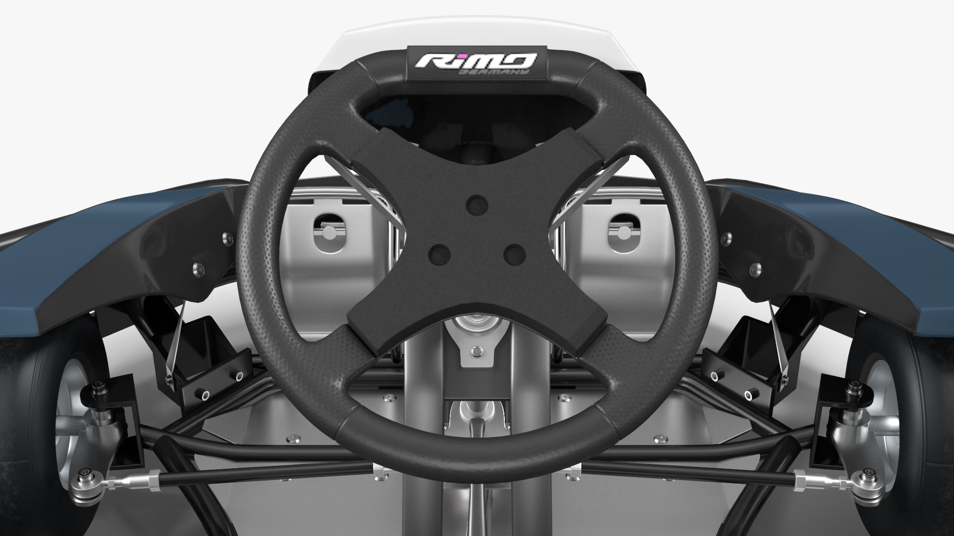 3D model Petrol Powered Kart with Roll Bar Rigged