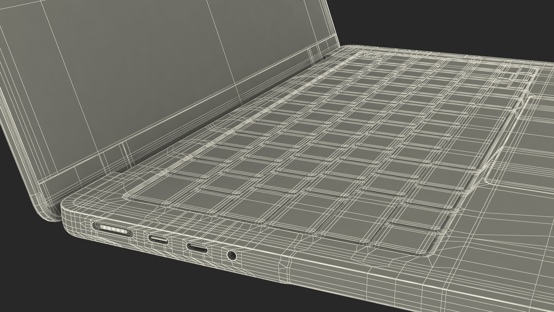 3D Apple MacBook Pro 14 inch Space Grey