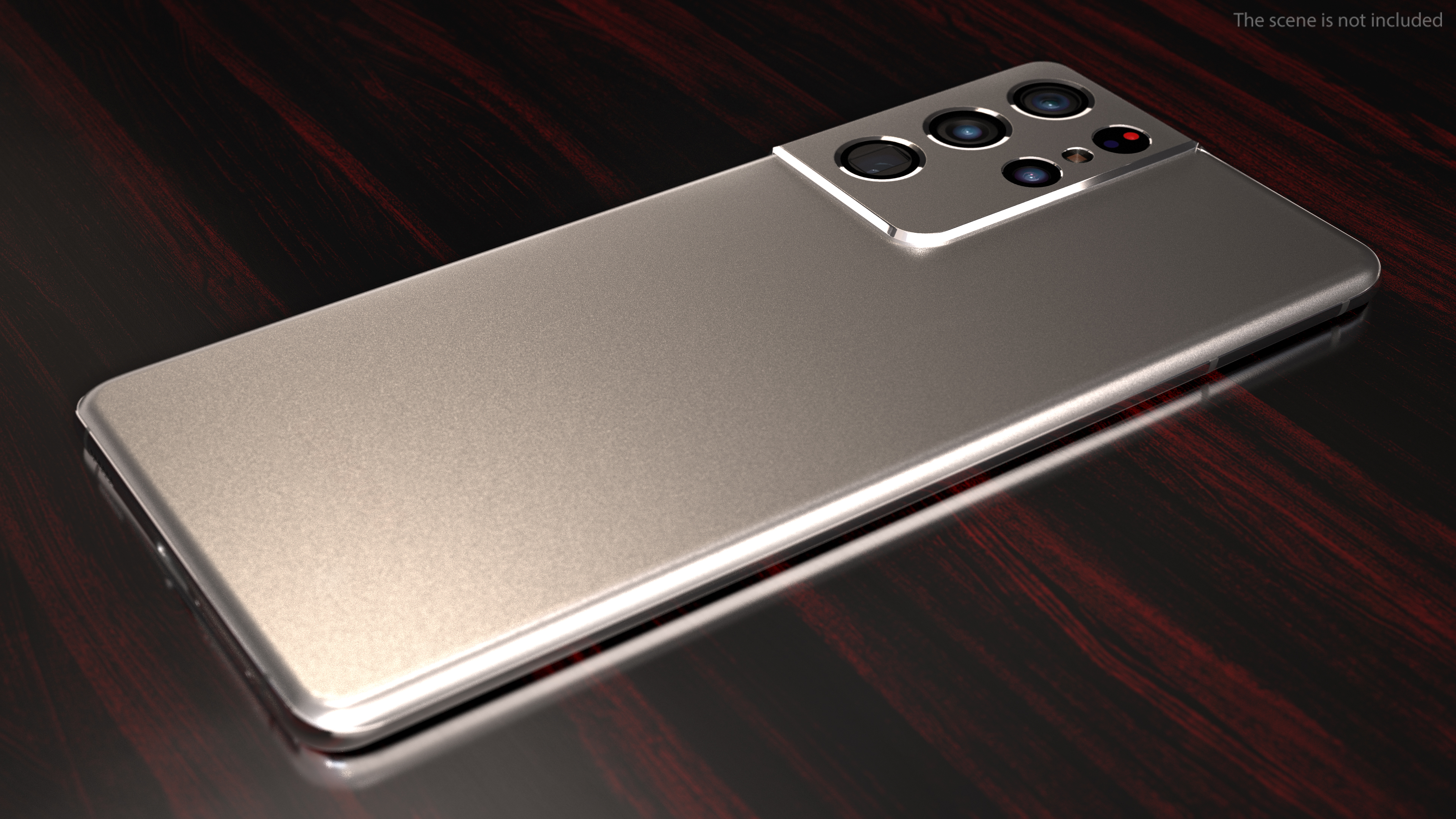 Smartphone Silver 3D