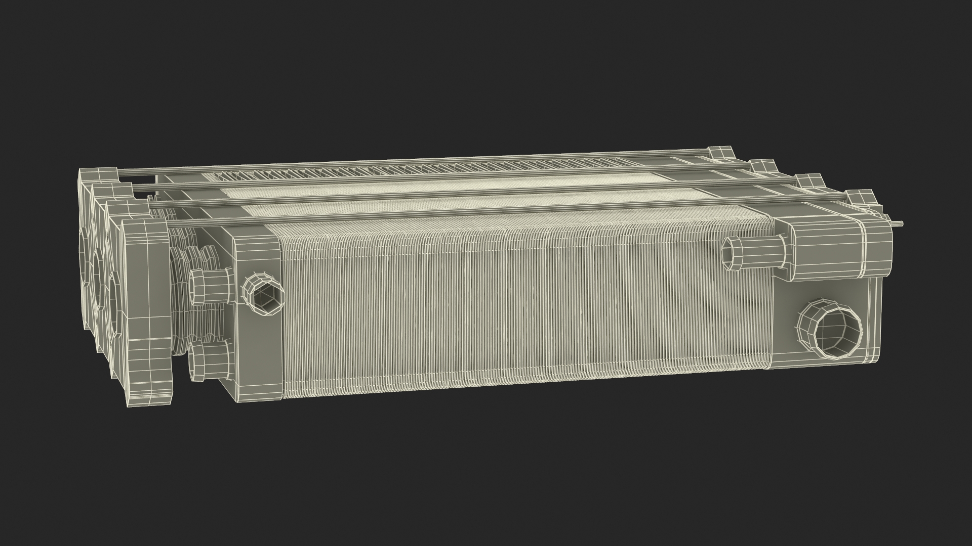 Methanol Fuel Cell Short 3D model