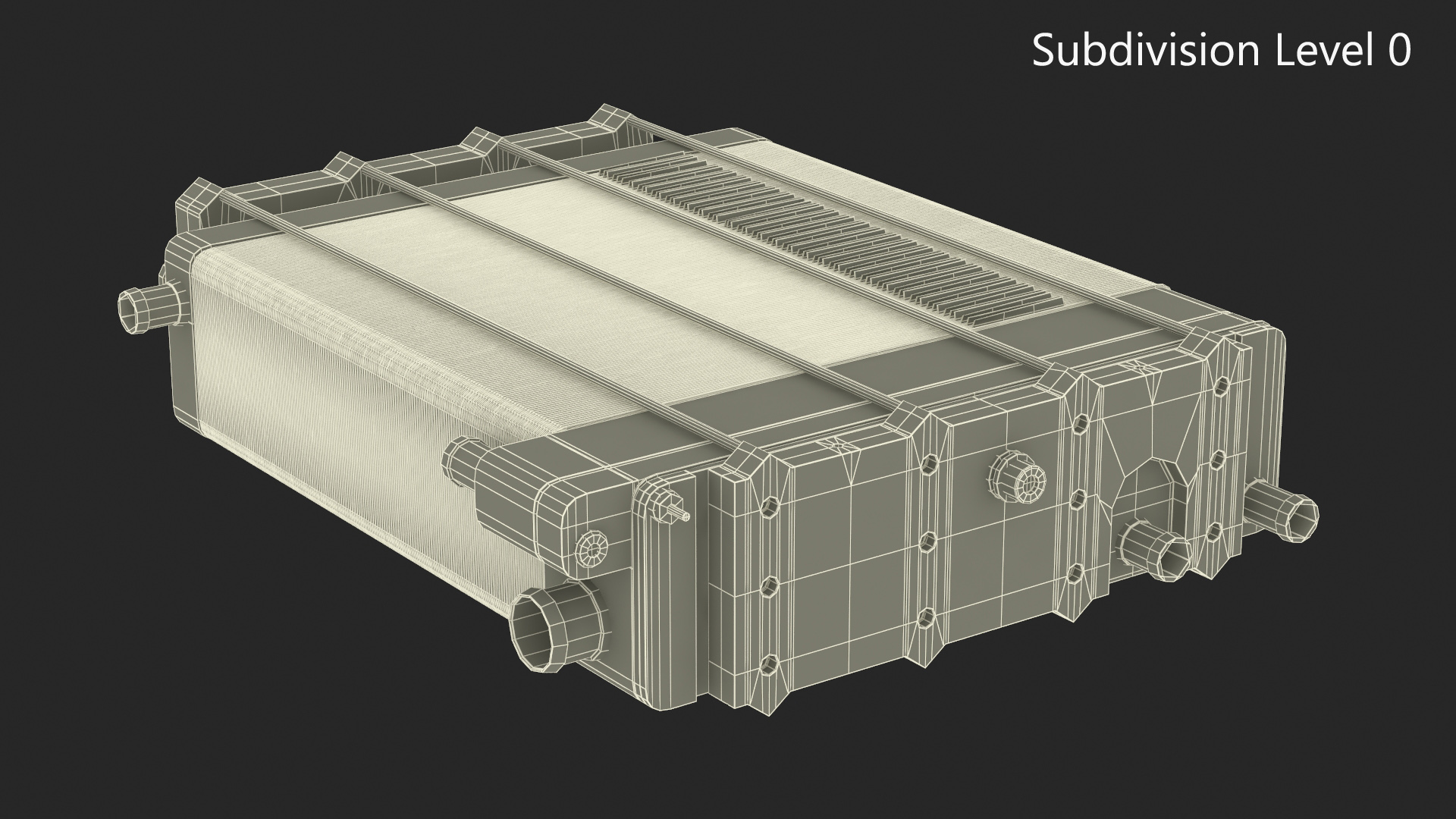 Methanol Fuel Cell Short 3D model