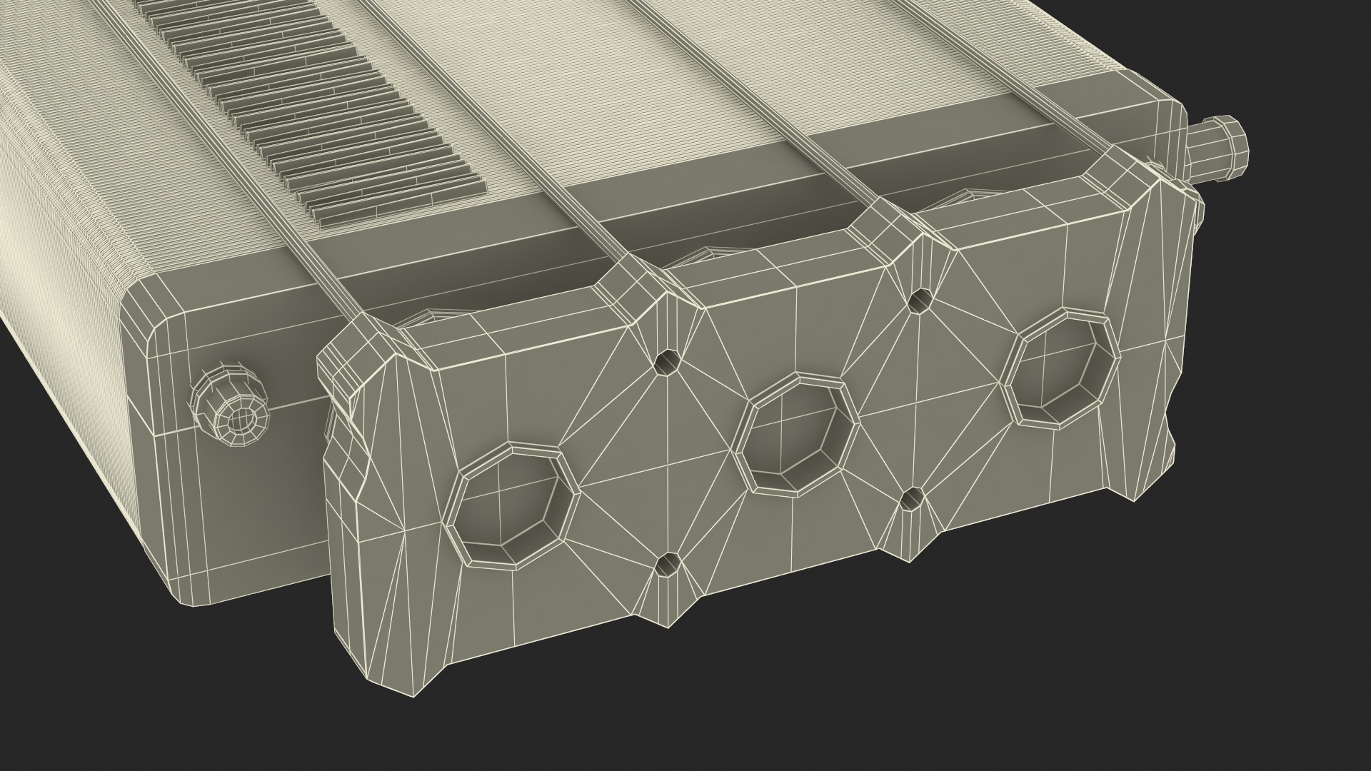 Methanol Fuel Cell Short 3D model