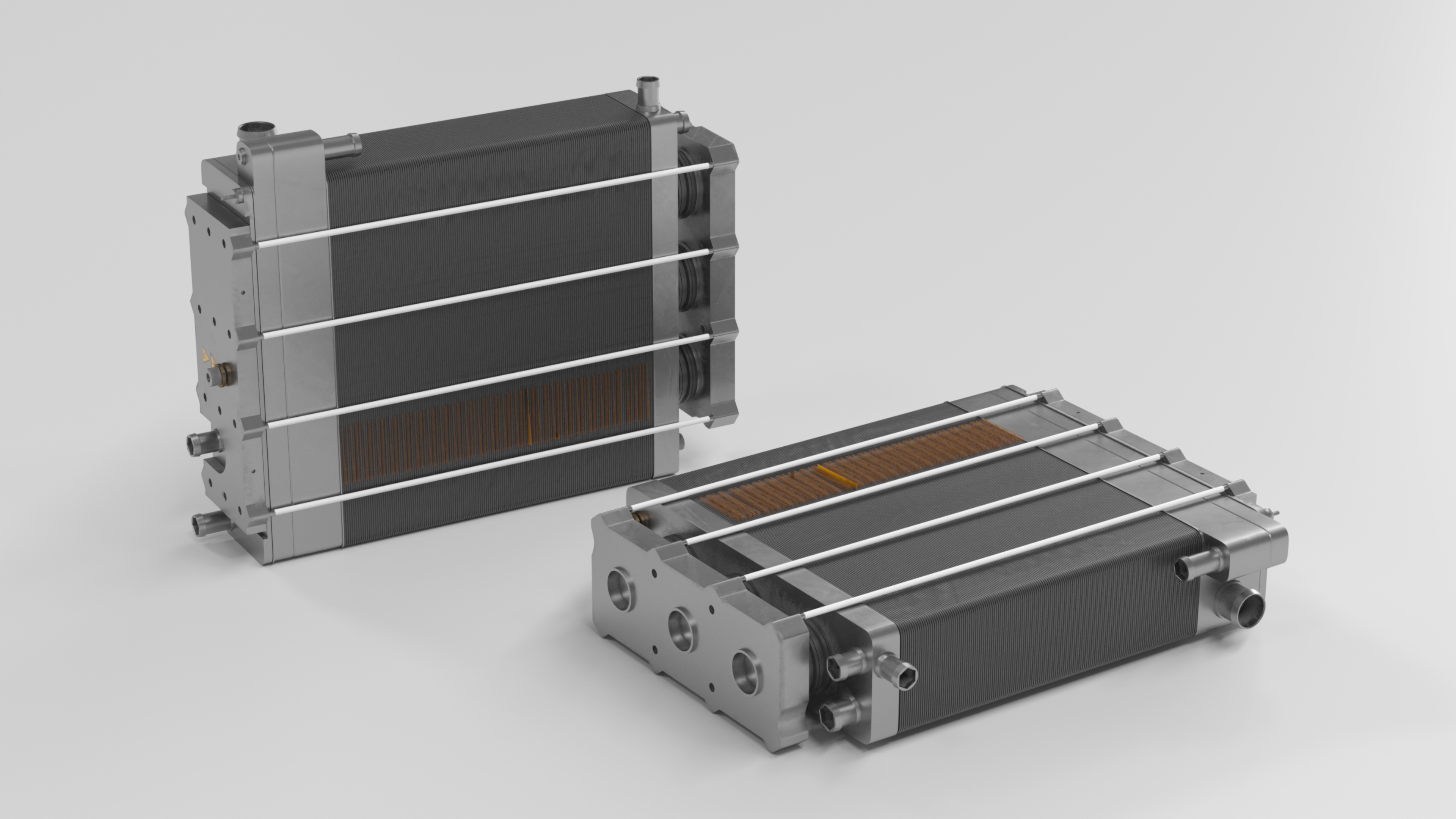 Methanol Fuel Cell Short 3D model