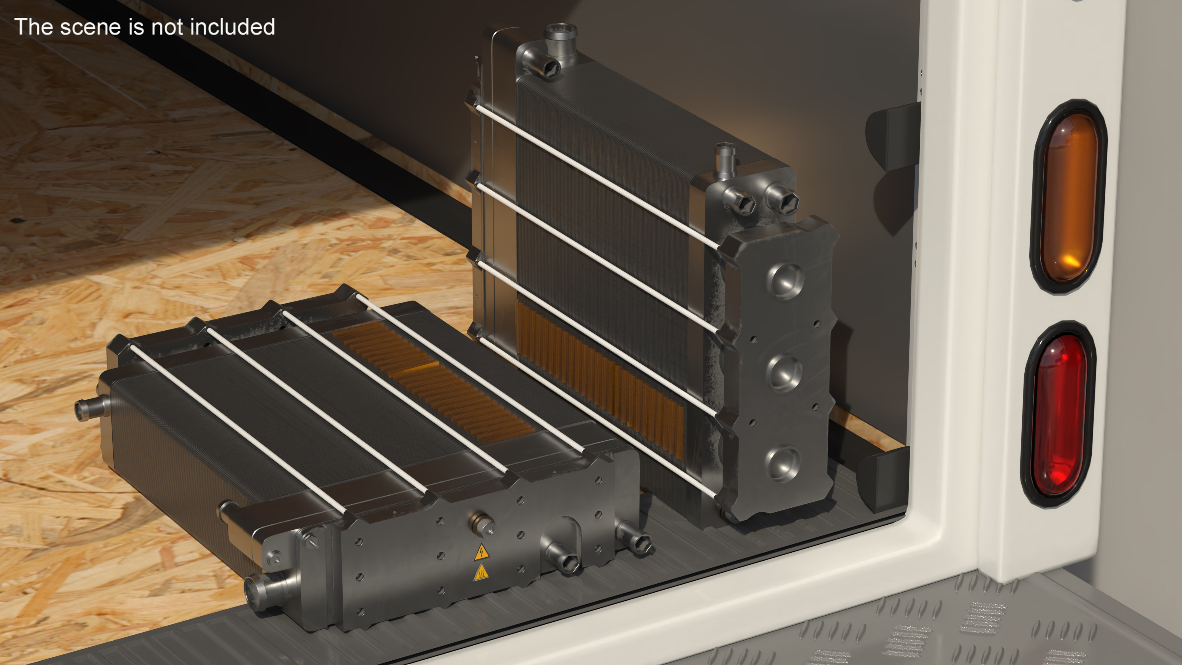 Methanol Fuel Cell Short 3D model