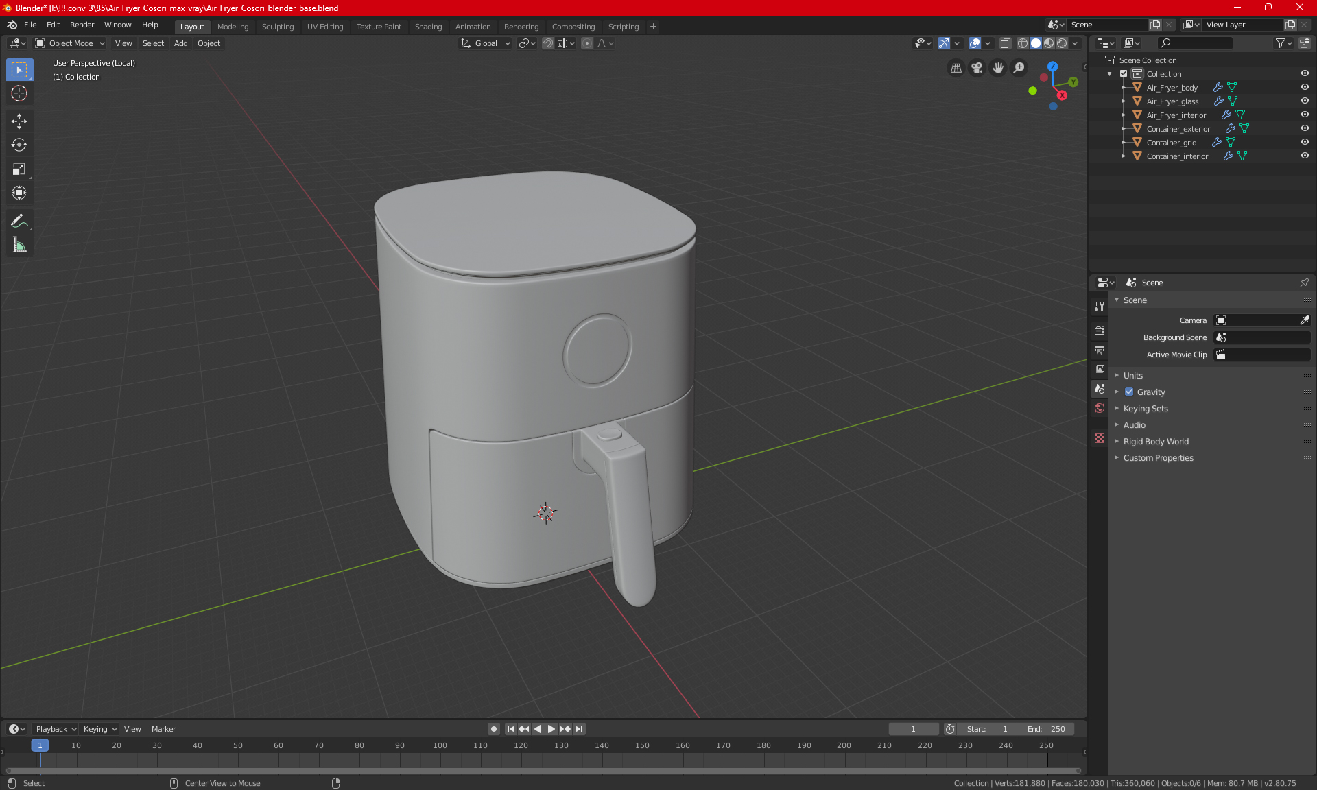 3D Air Fryer Cosori