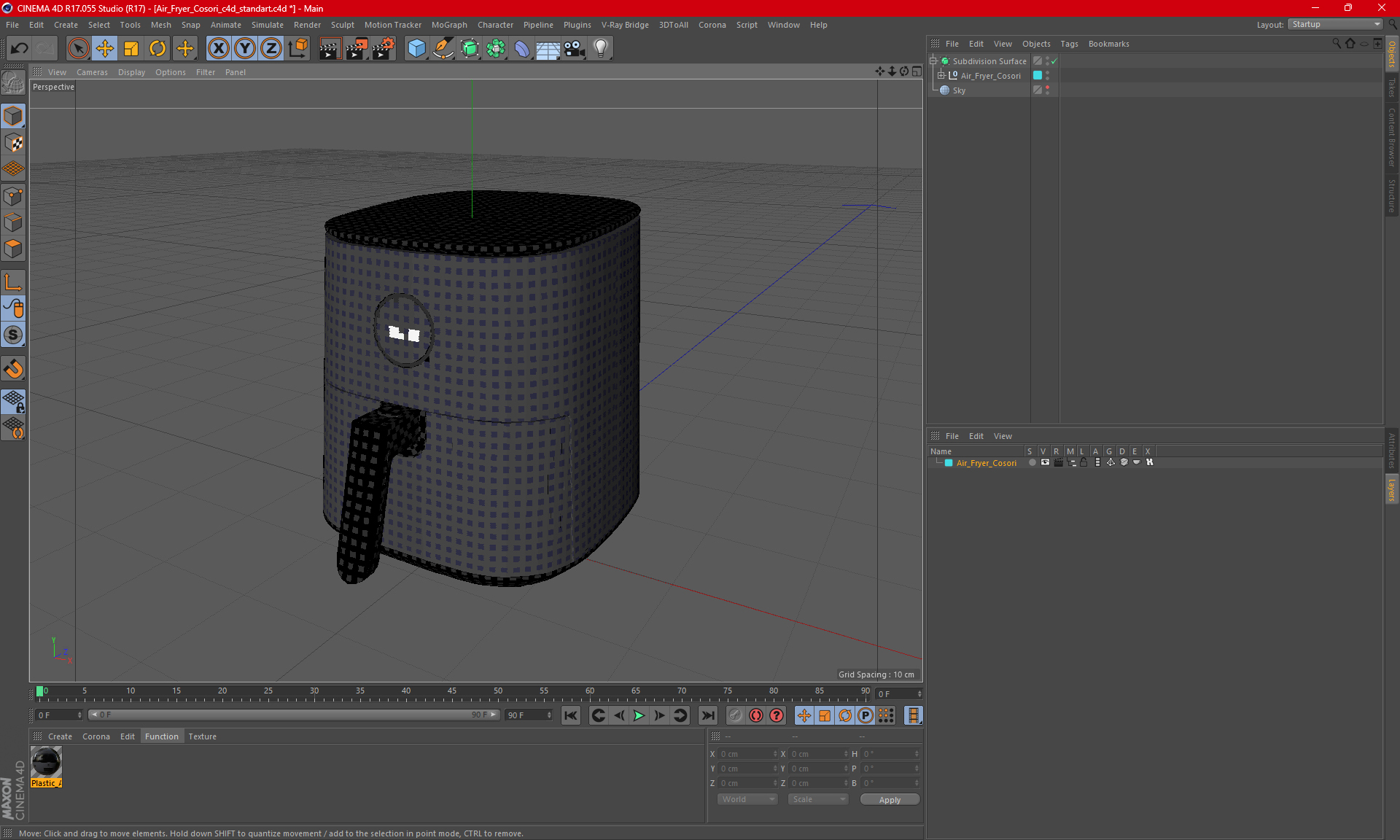 3D Air Fryer Cosori