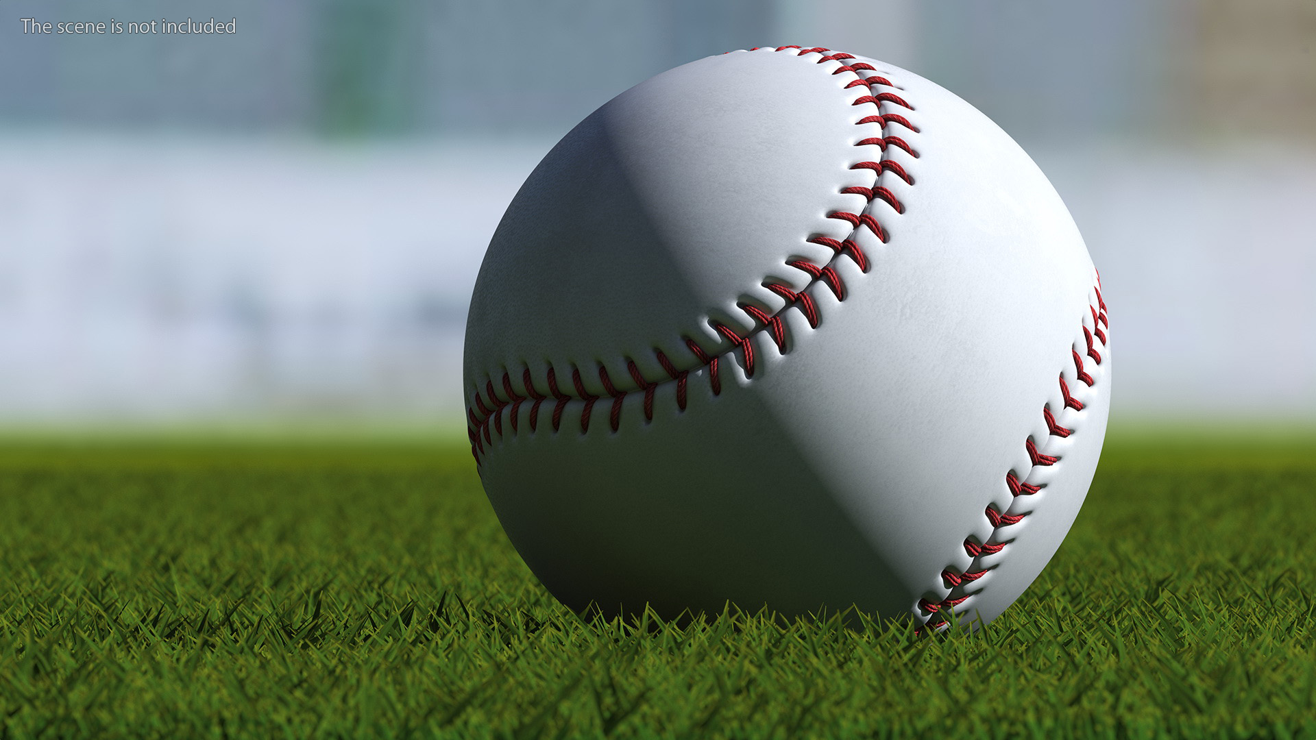 3D Baseball Ball model