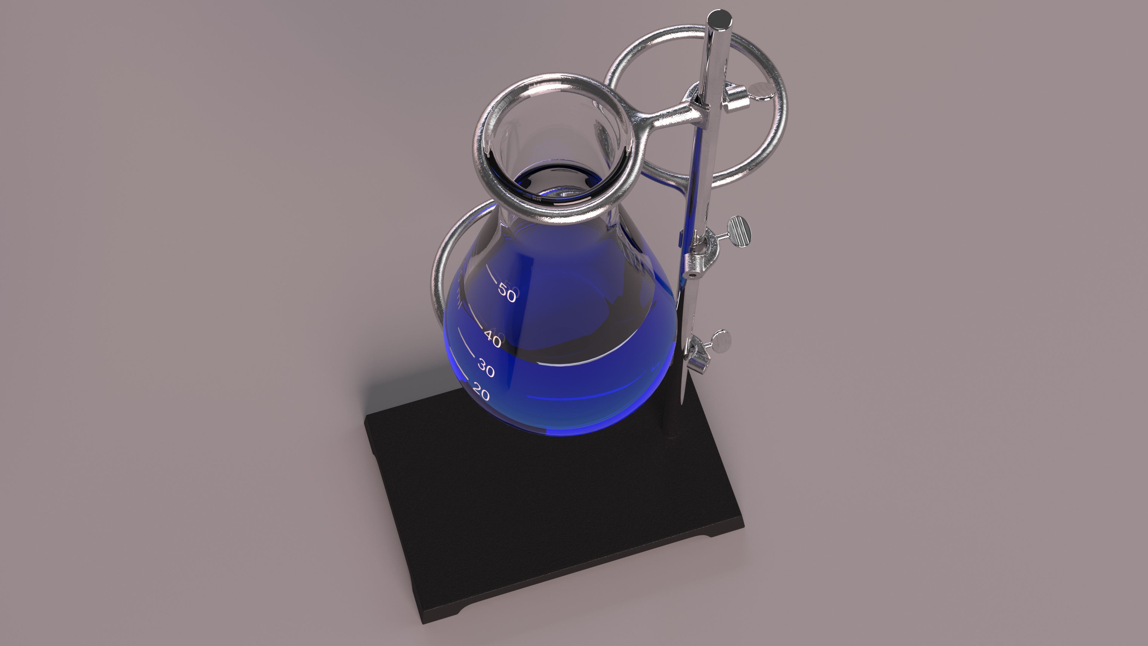 3D Ring Stand Flask