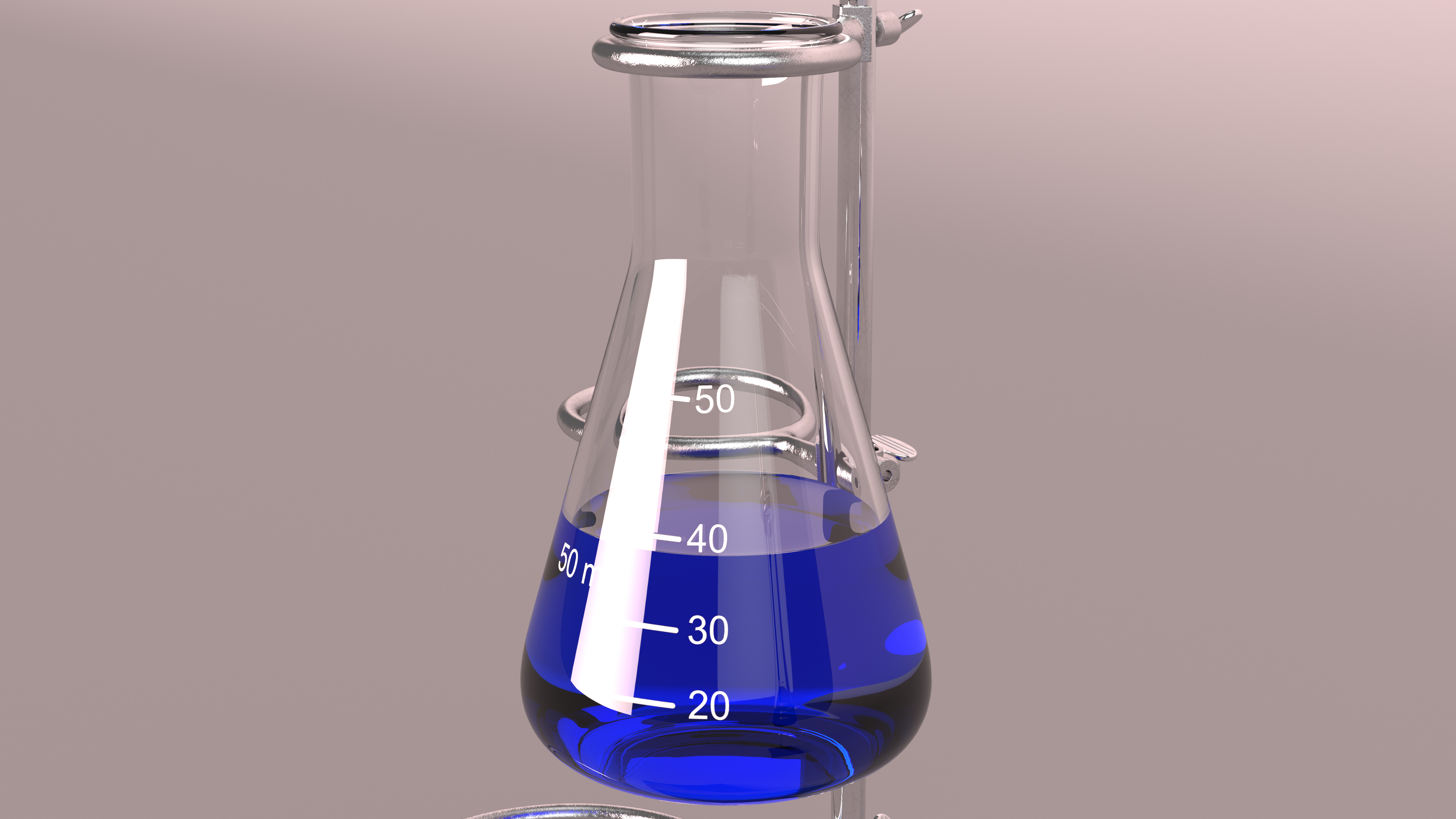 3D Ring Stand Flask
