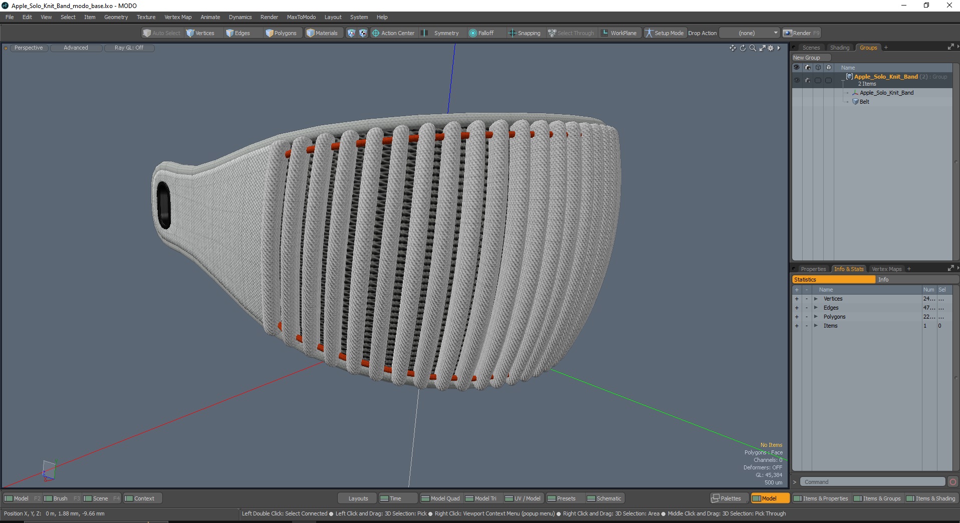 3D model Apple Solo Knit Band
