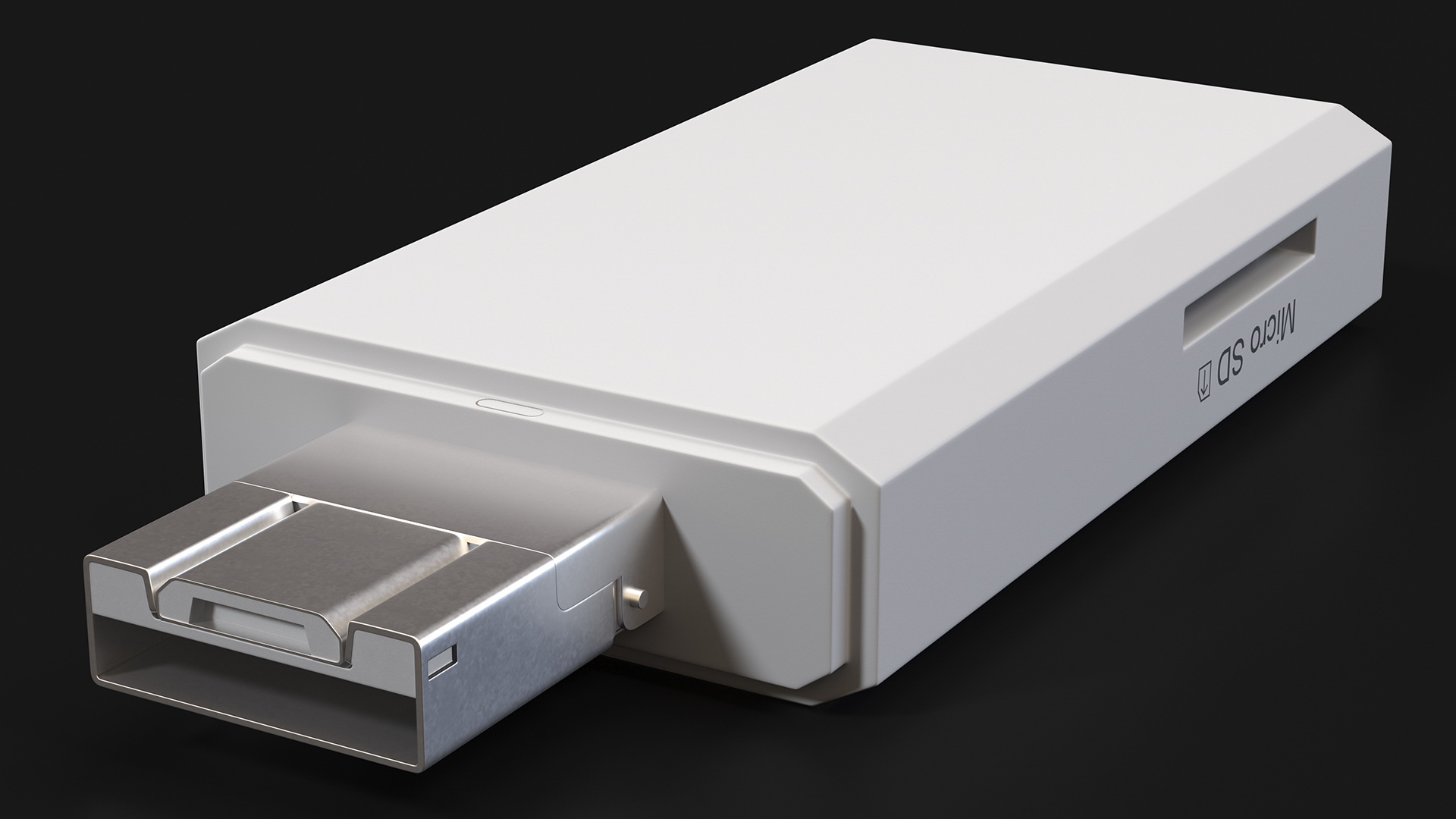 Portable Memory Card Reader 3D