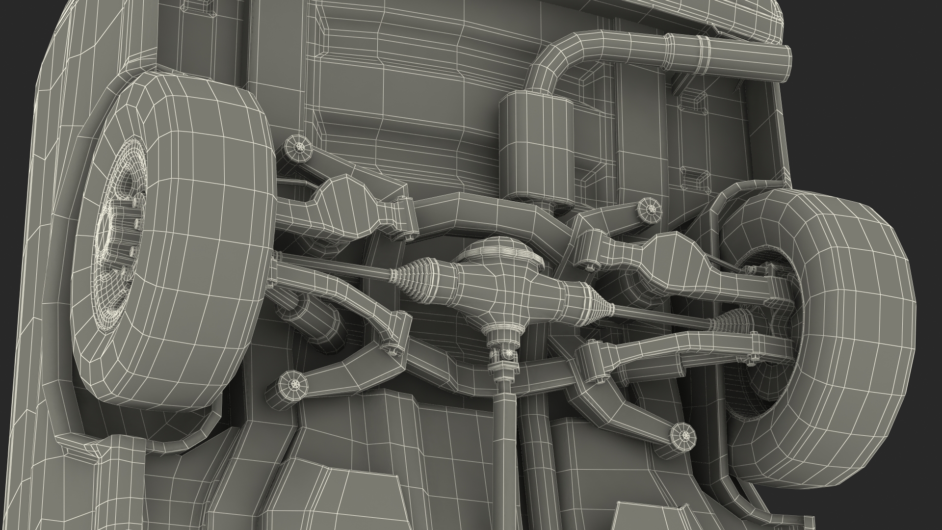 3D GMC Savana Van Grey Rigged
